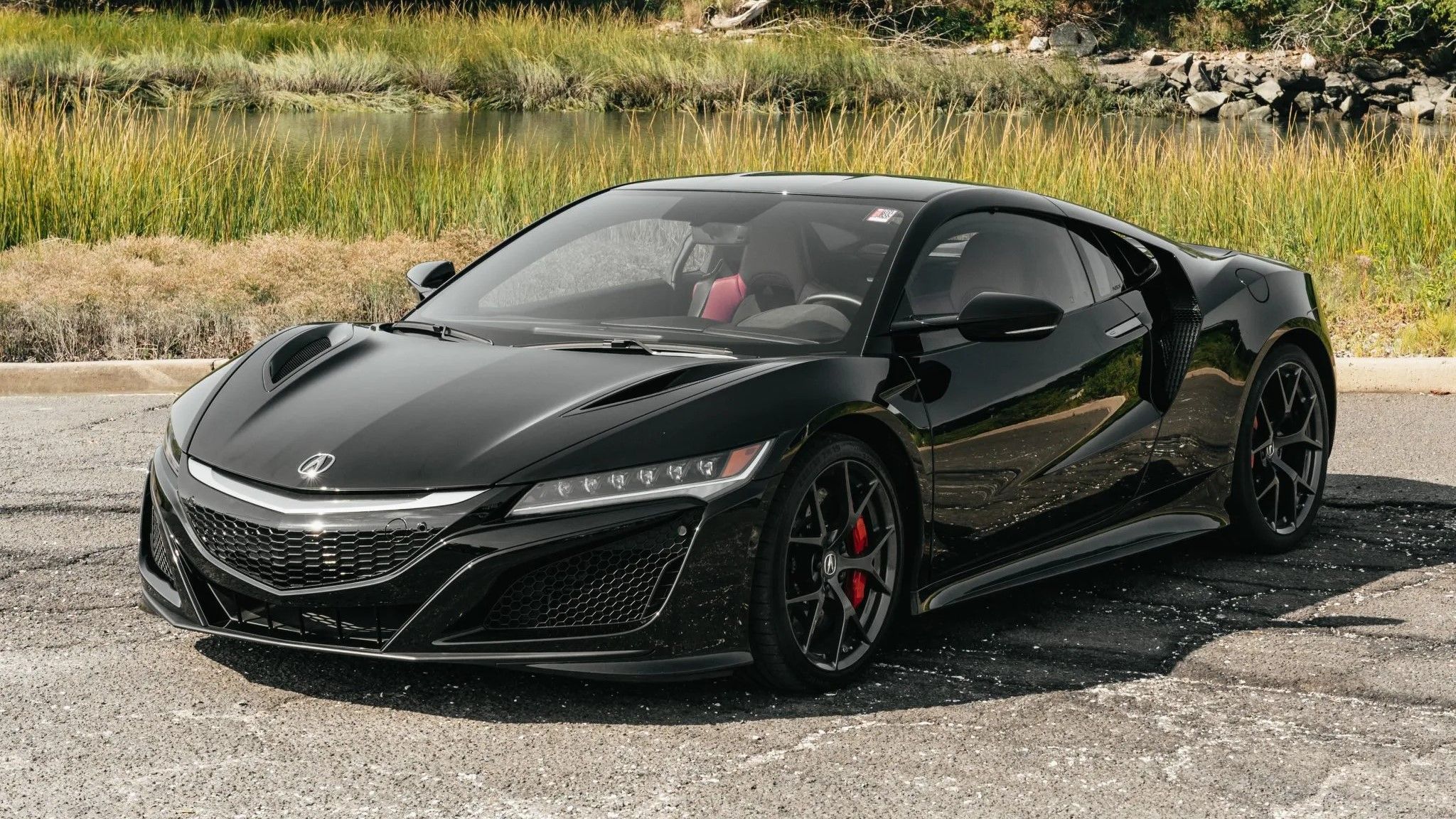Preto 2017 Acura NSX
