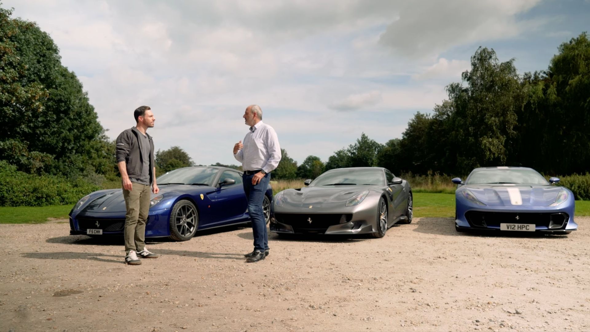 Prosser e Frankel da linha Ferrari V12