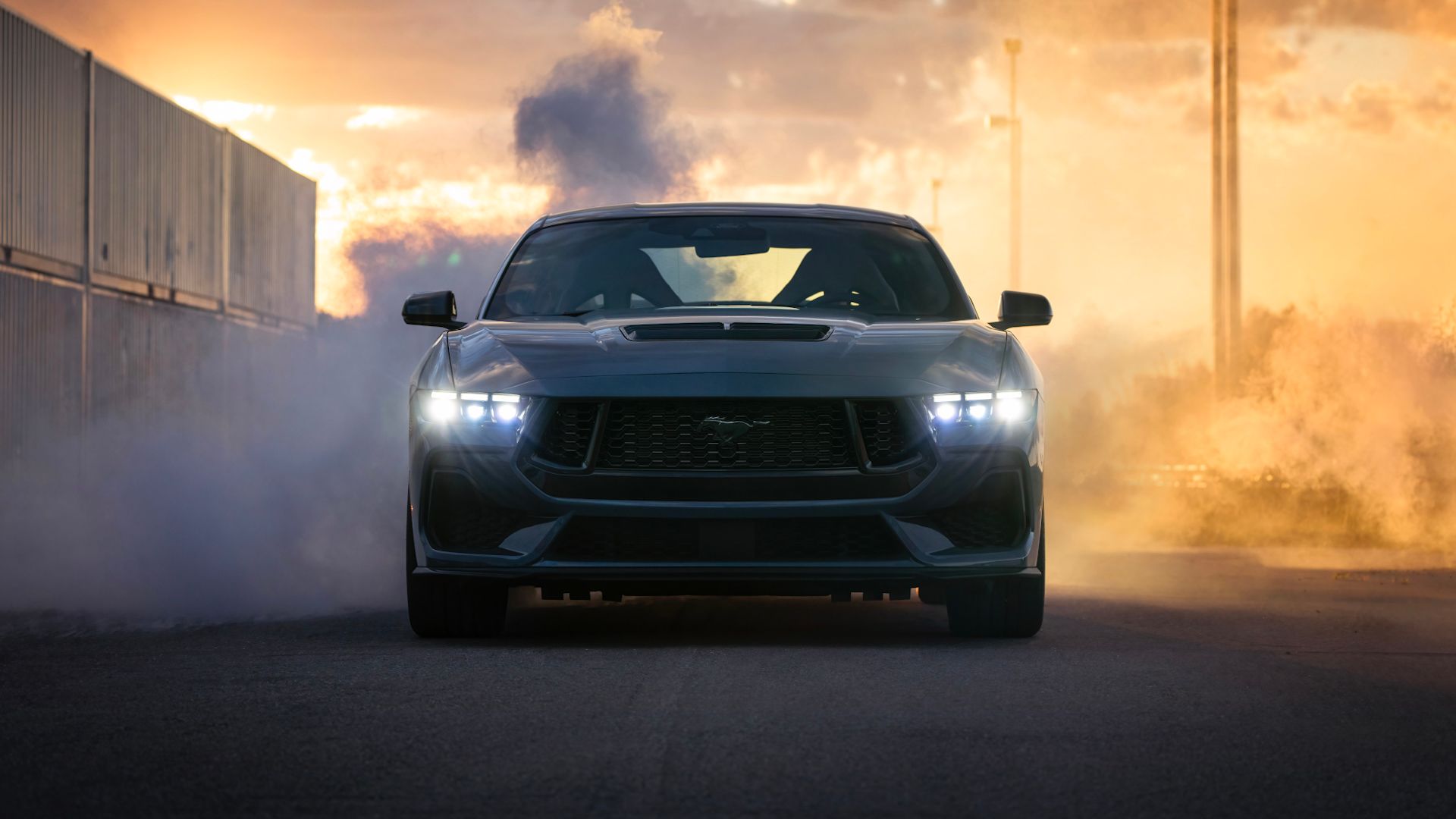 Ford Mustang GT with the fourth-generation Coyote V8 engine 