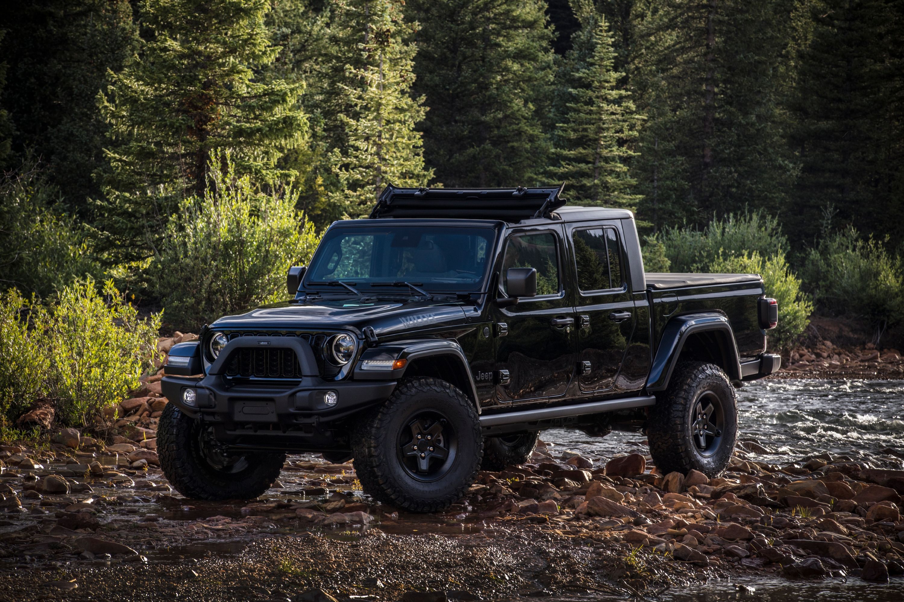 Vista frontal do Jeep Gladiator Willys 2024