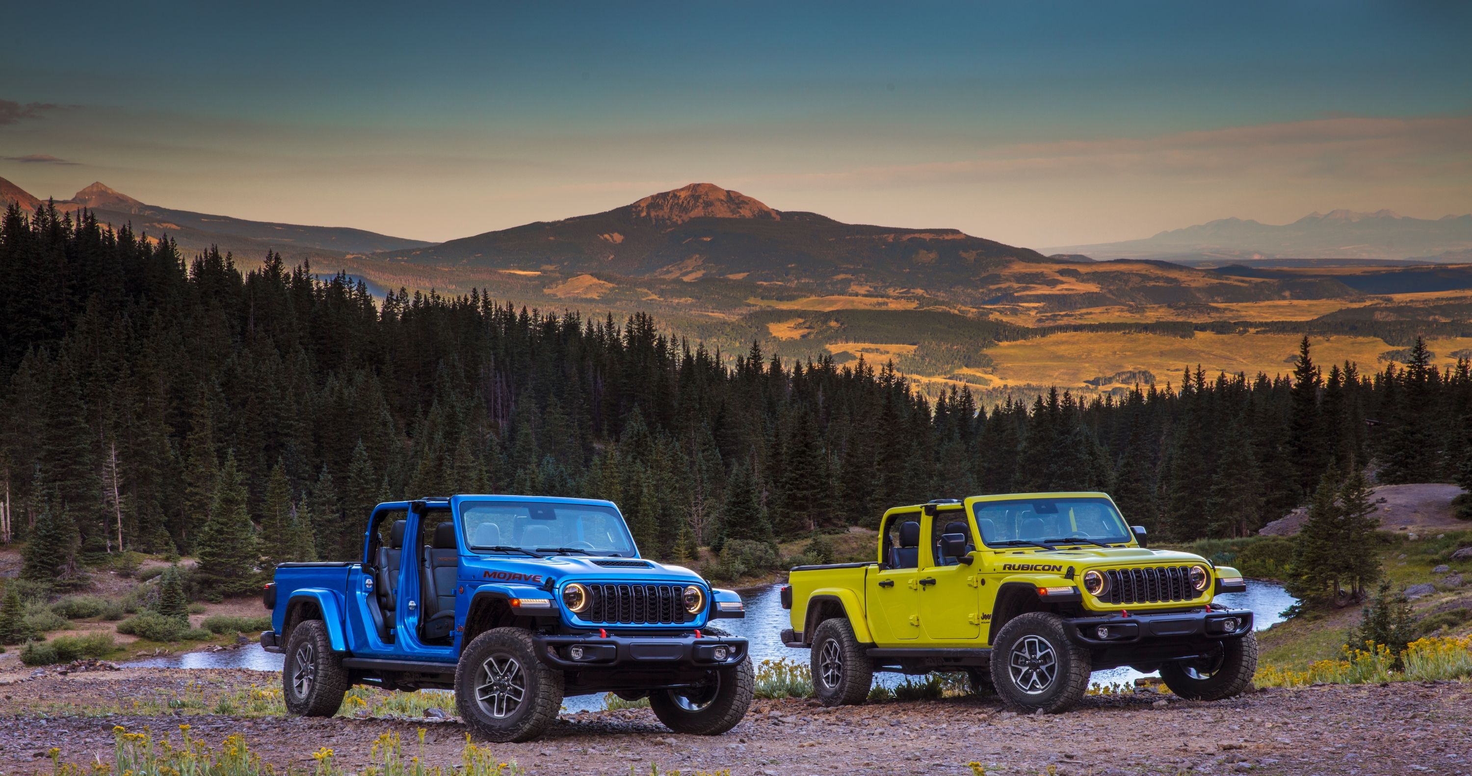 2024 Jeep Gladiator Mohave and Rubicon