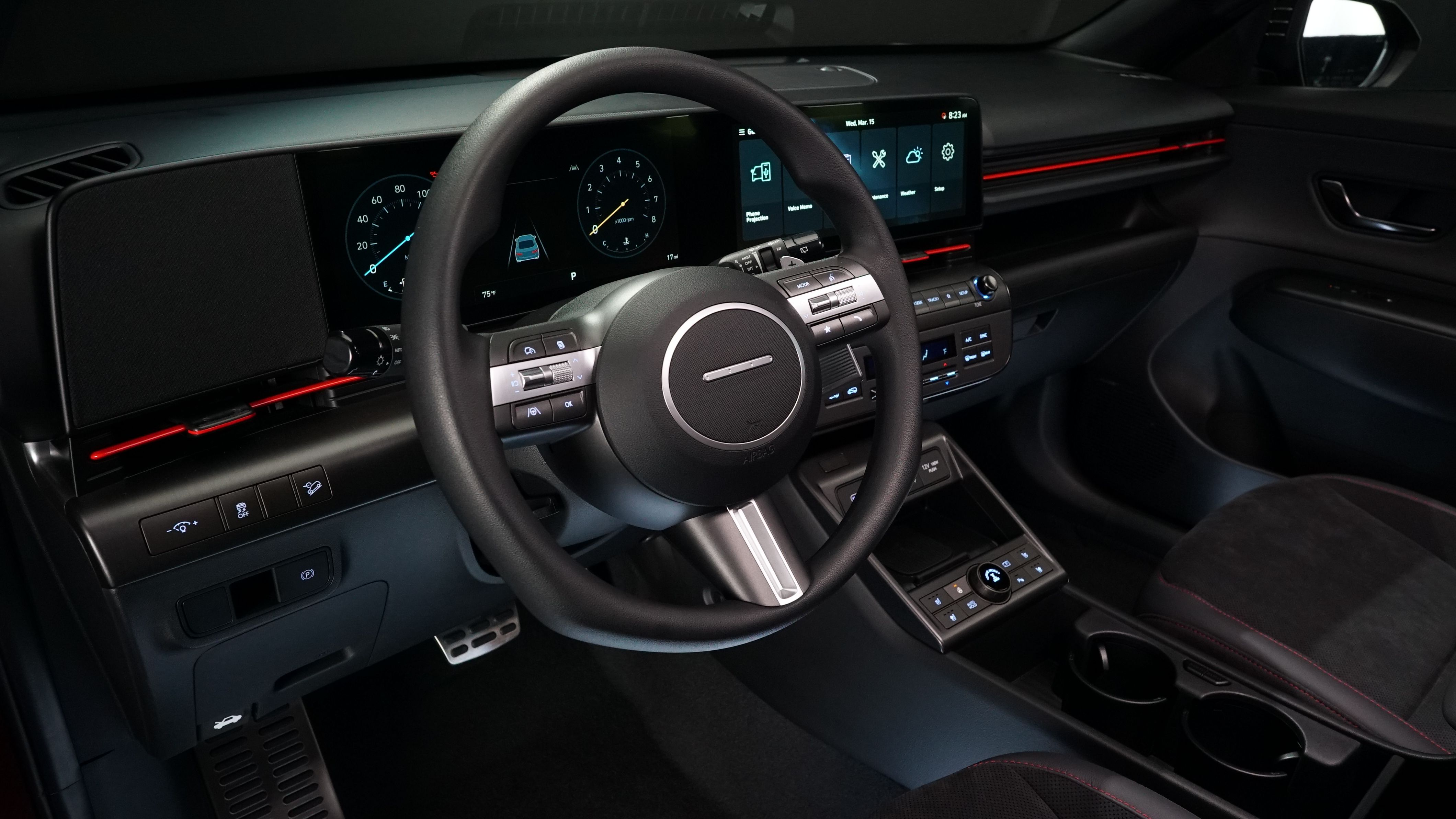 2024 Hyundai Kona N Line Interior Rosie Chantalle