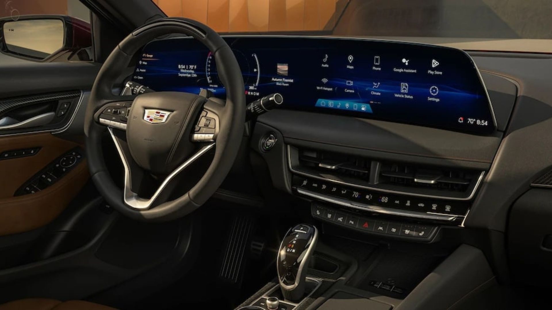 The Dashboard of the refreshed 2025 CT5