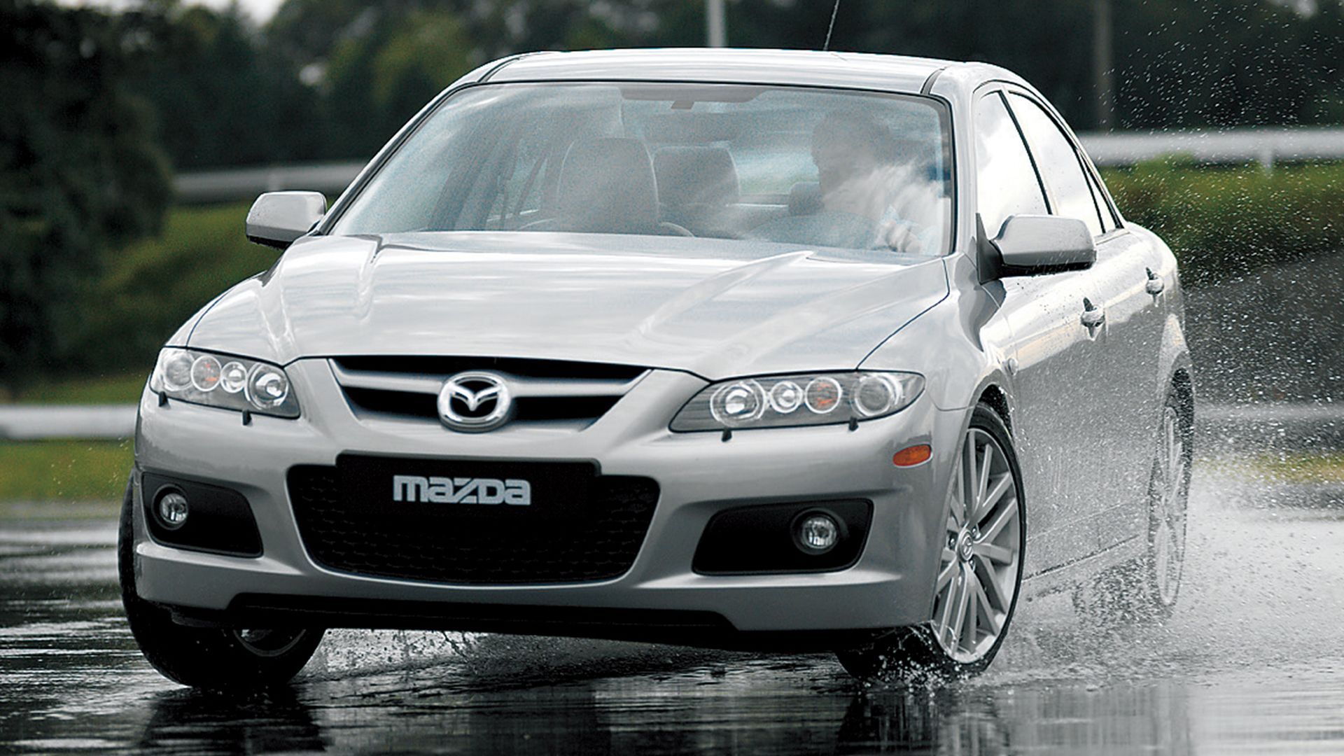 Exterior shot of the 2005 Mazda 6 MPS
