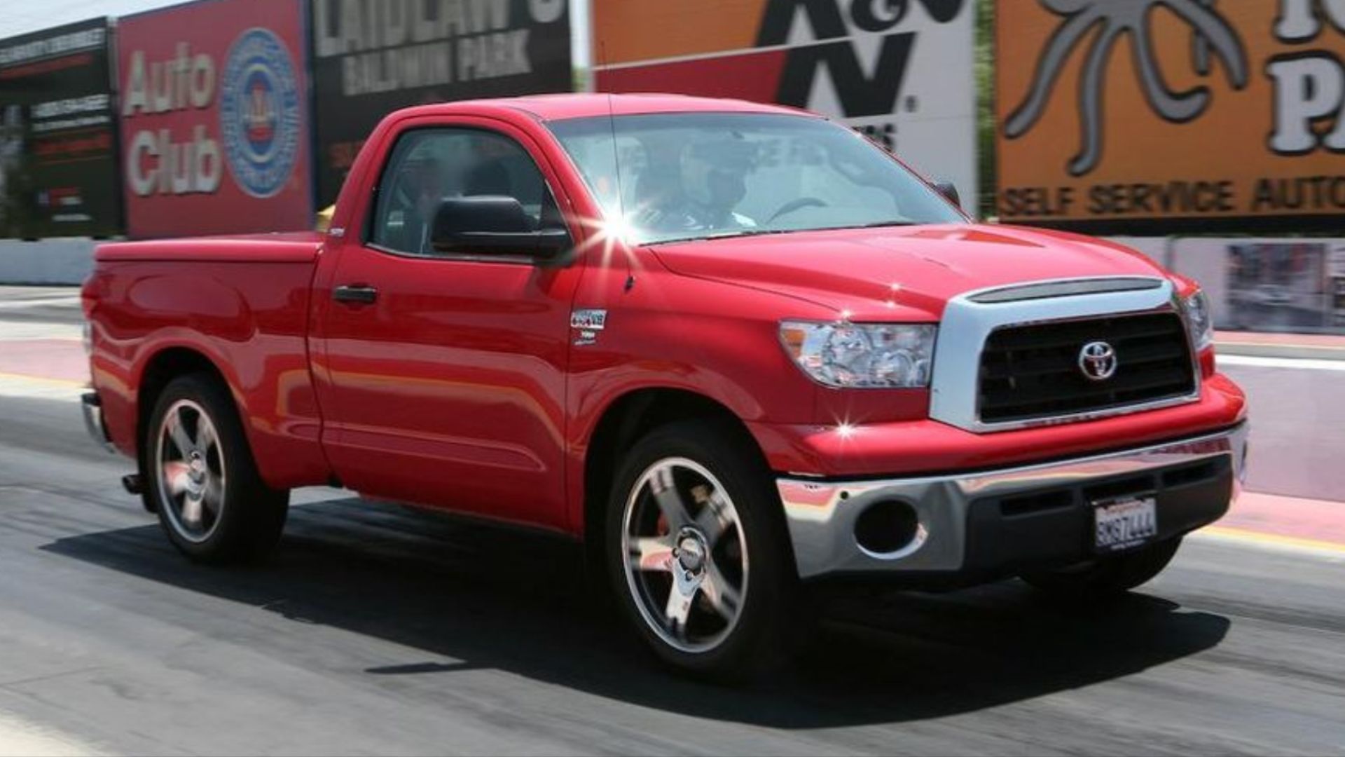 2009 Supercharged Toyota Tundra Front Quarter View