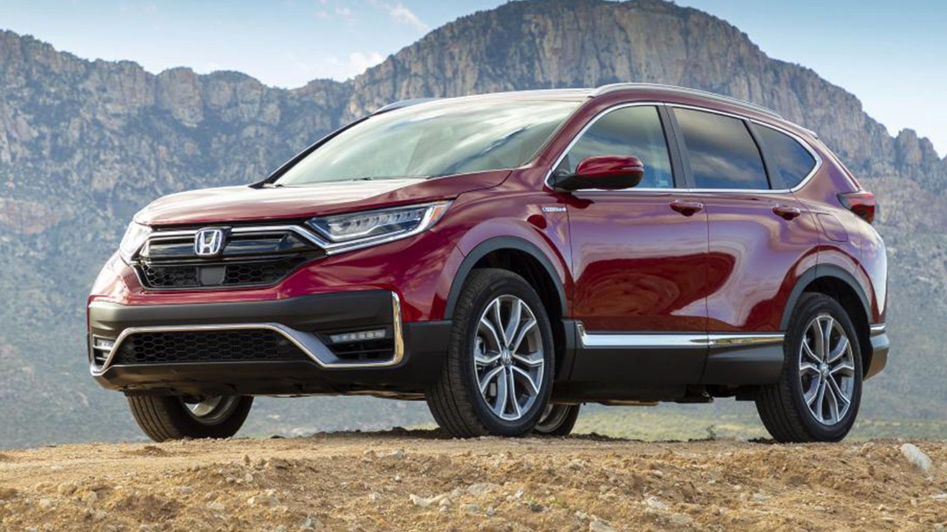 Exterior shot of the 2020 honda CR-V