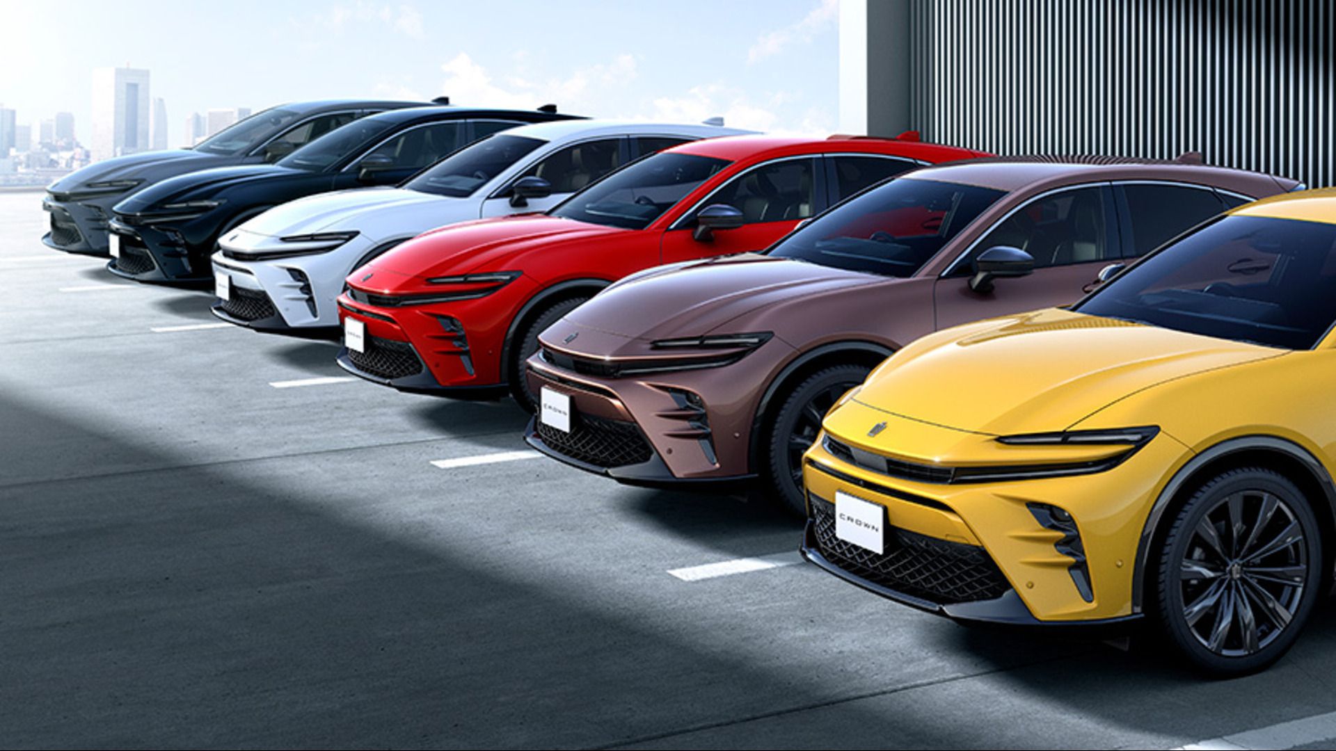 2024 Toyota Crown Sport SUV lineup 