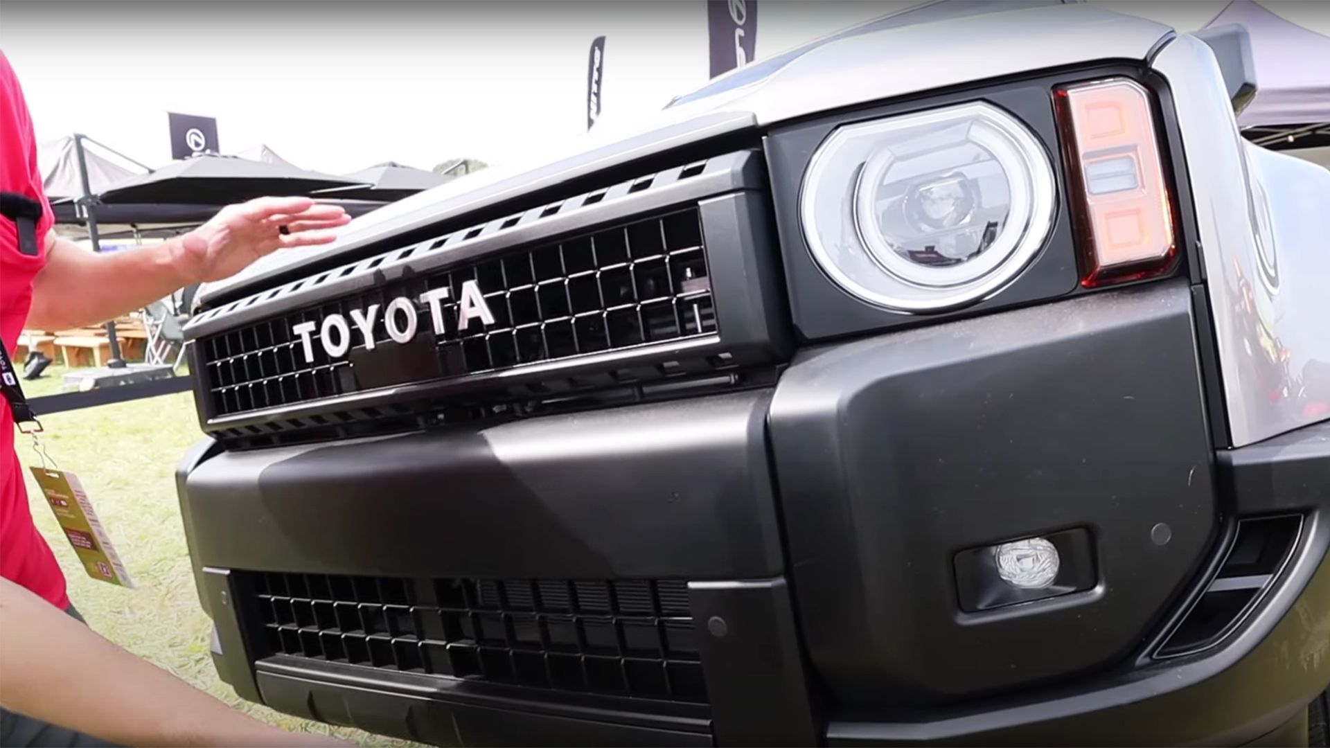 Here's What The 2024 Toyota Land Cruiser 1958 Looks Like In The Flesh