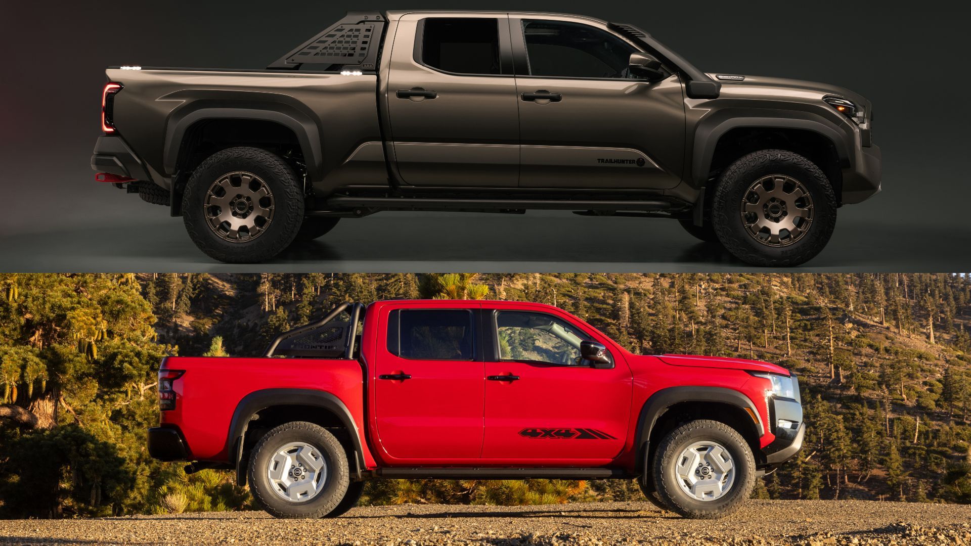 2024 Toyota Tacoma vs 2024 Nissan Frontier 