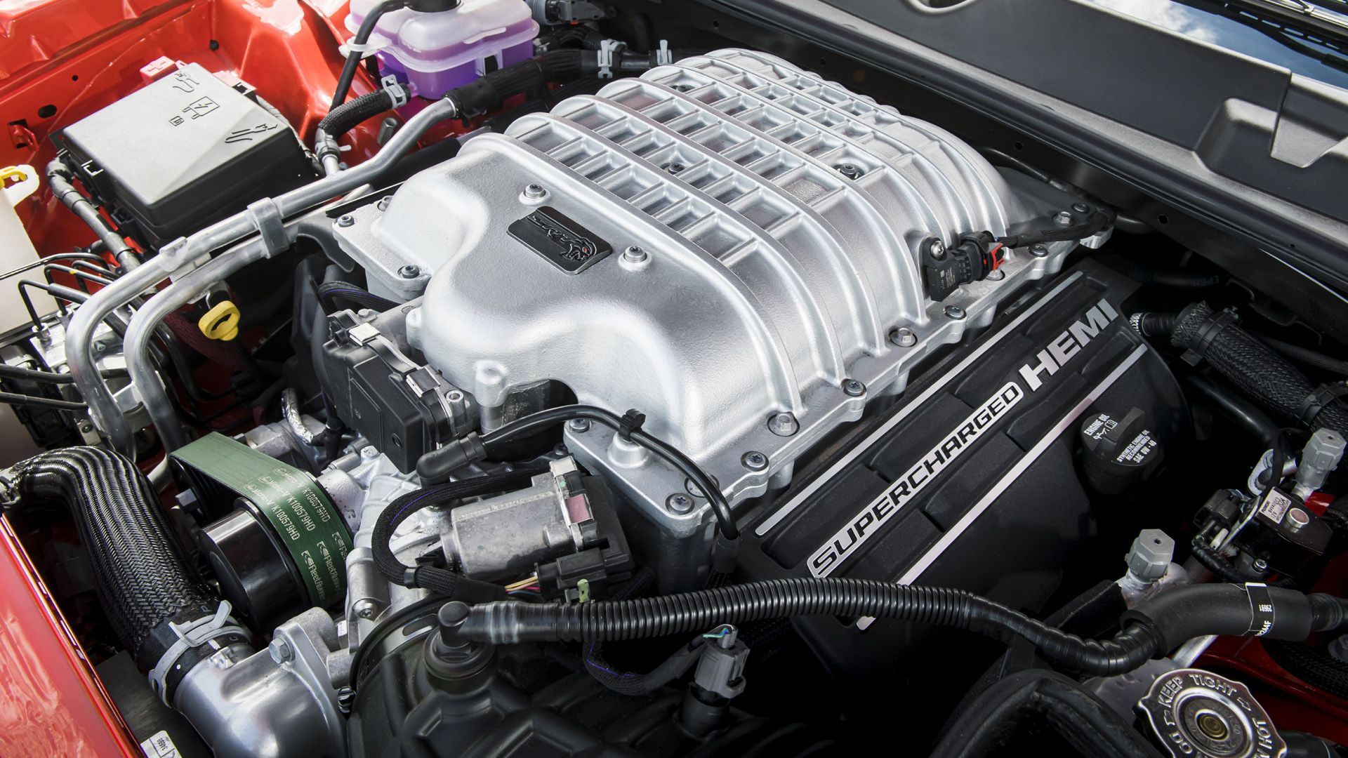 Dodge Supercharged HEMI Hellcat Engine