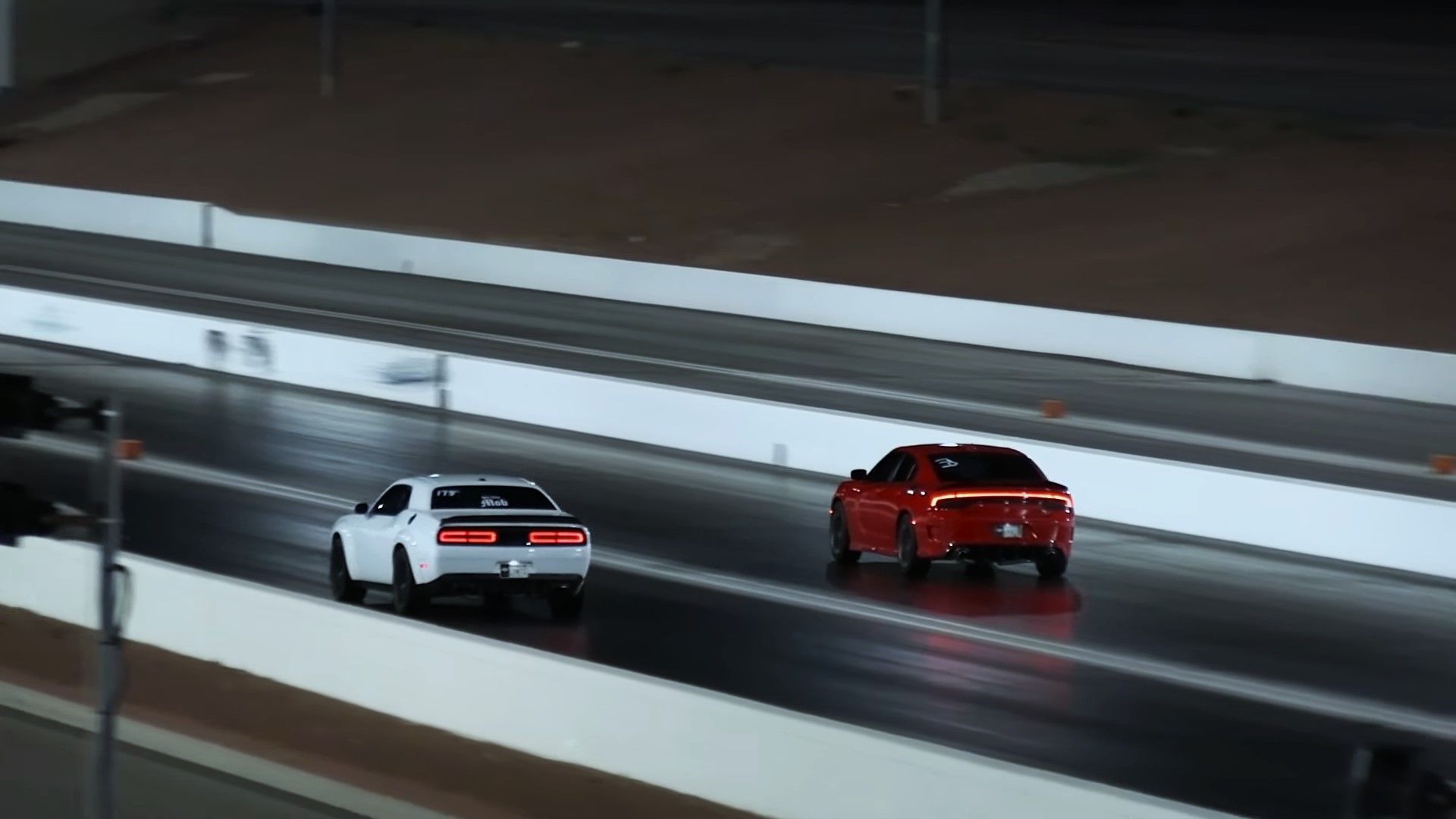 Mopar Showdown: A Dodge Redeye, Scat Pack, And Hellcat Hit The Drag Strip