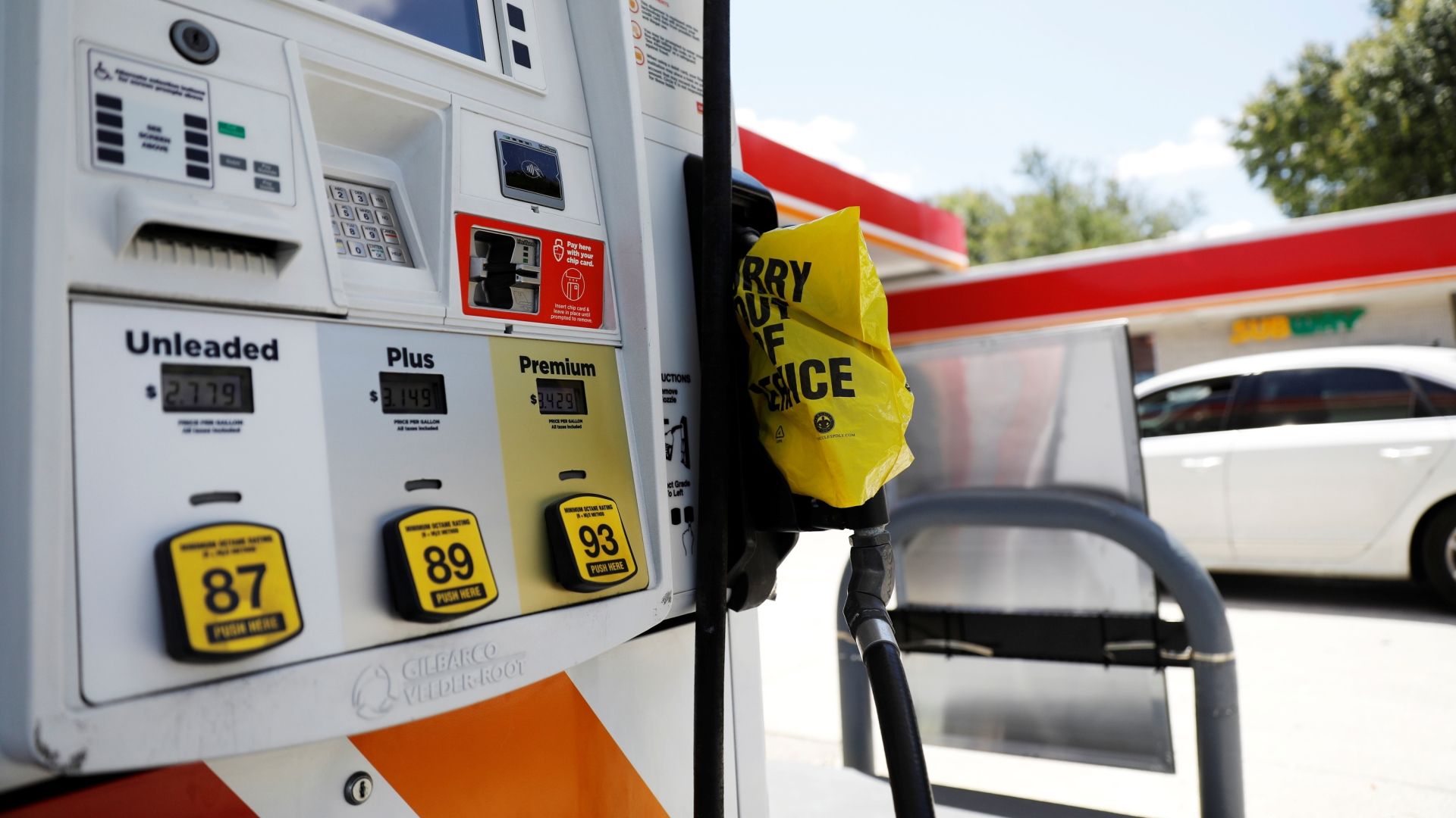 Bombas de posto de gasolina nos EUA