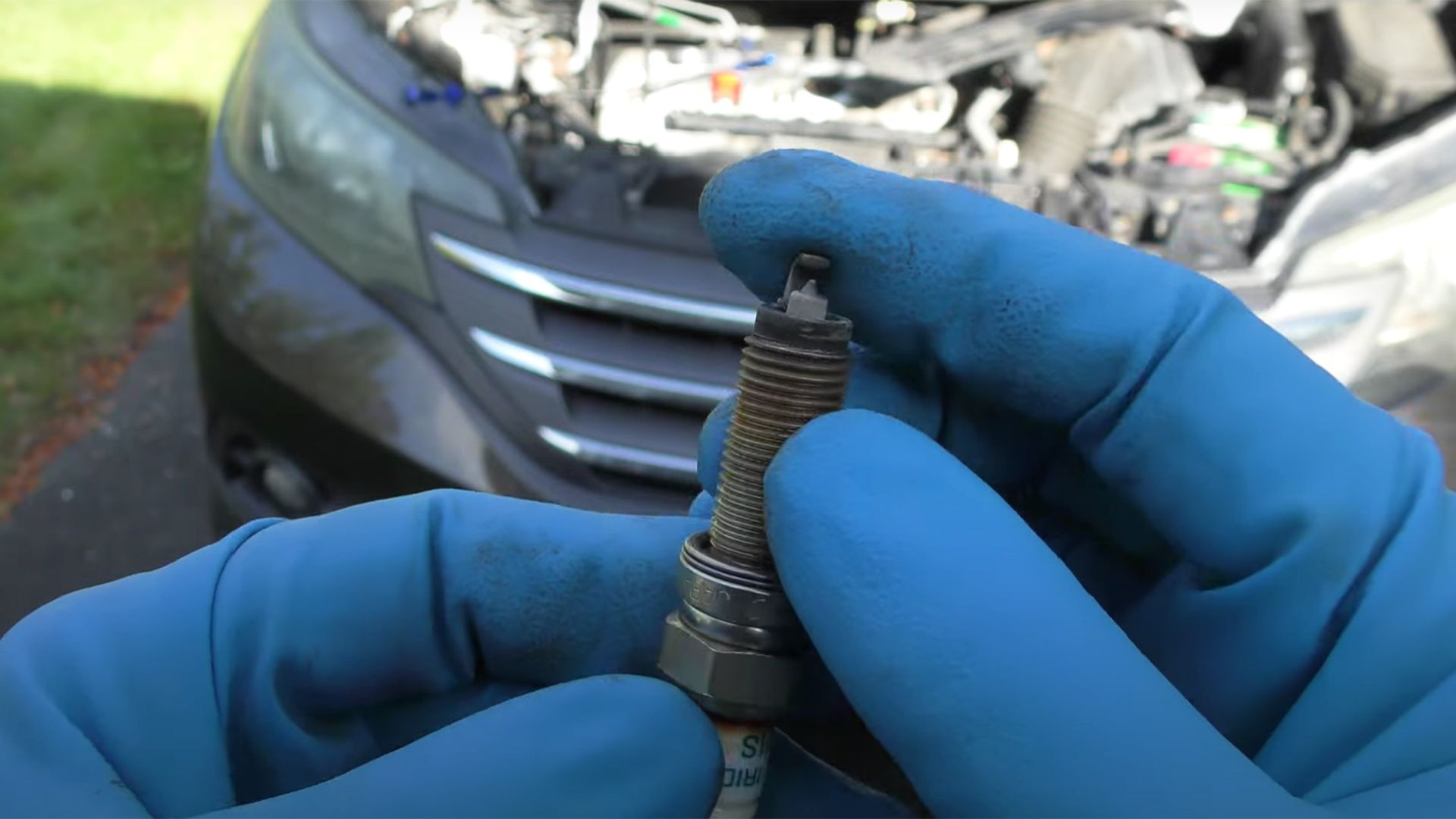 Vela de ignição com defeito do Honda CR-V 2023
