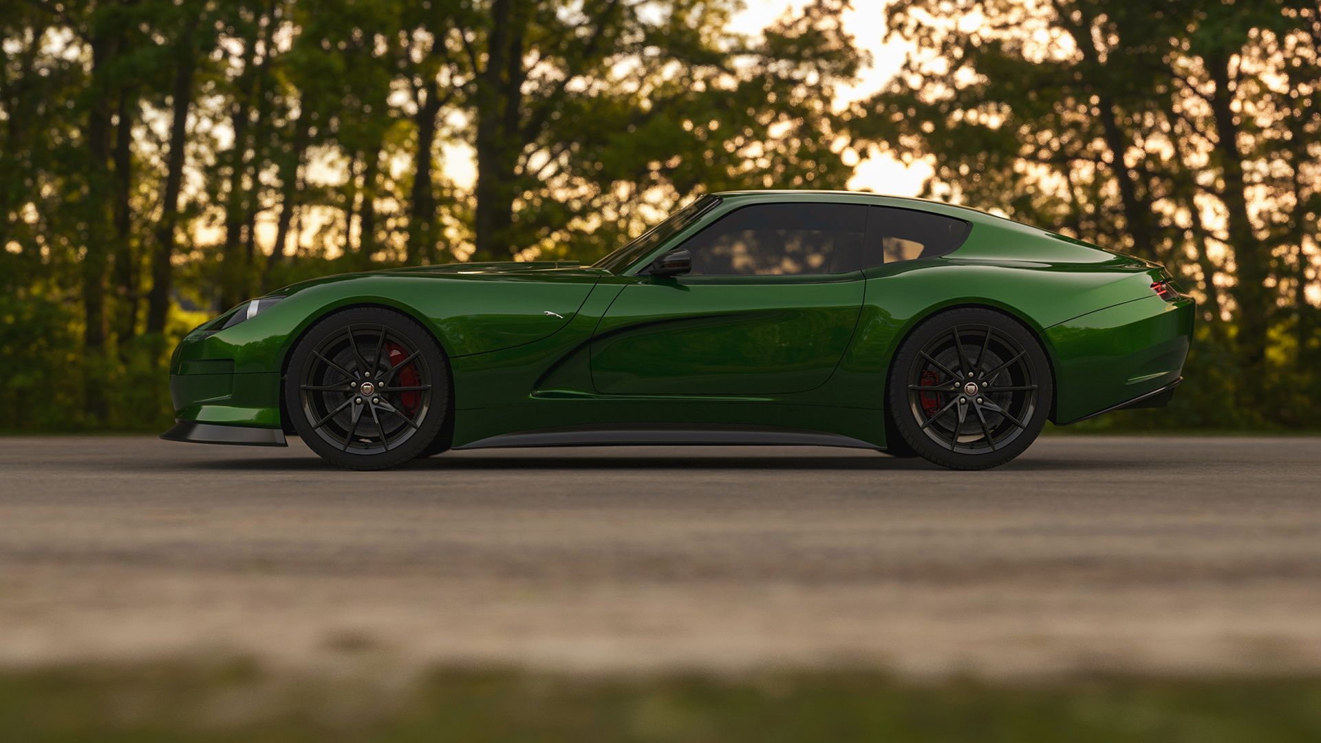 Rostislav Prokop Jaguar XK-E Renderização Exclusiva da HotCars