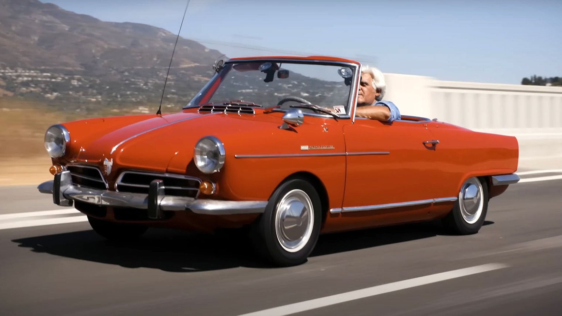 Jay Leno's Garage Shows Off The First WankelEngined Car, The 1966 NSU