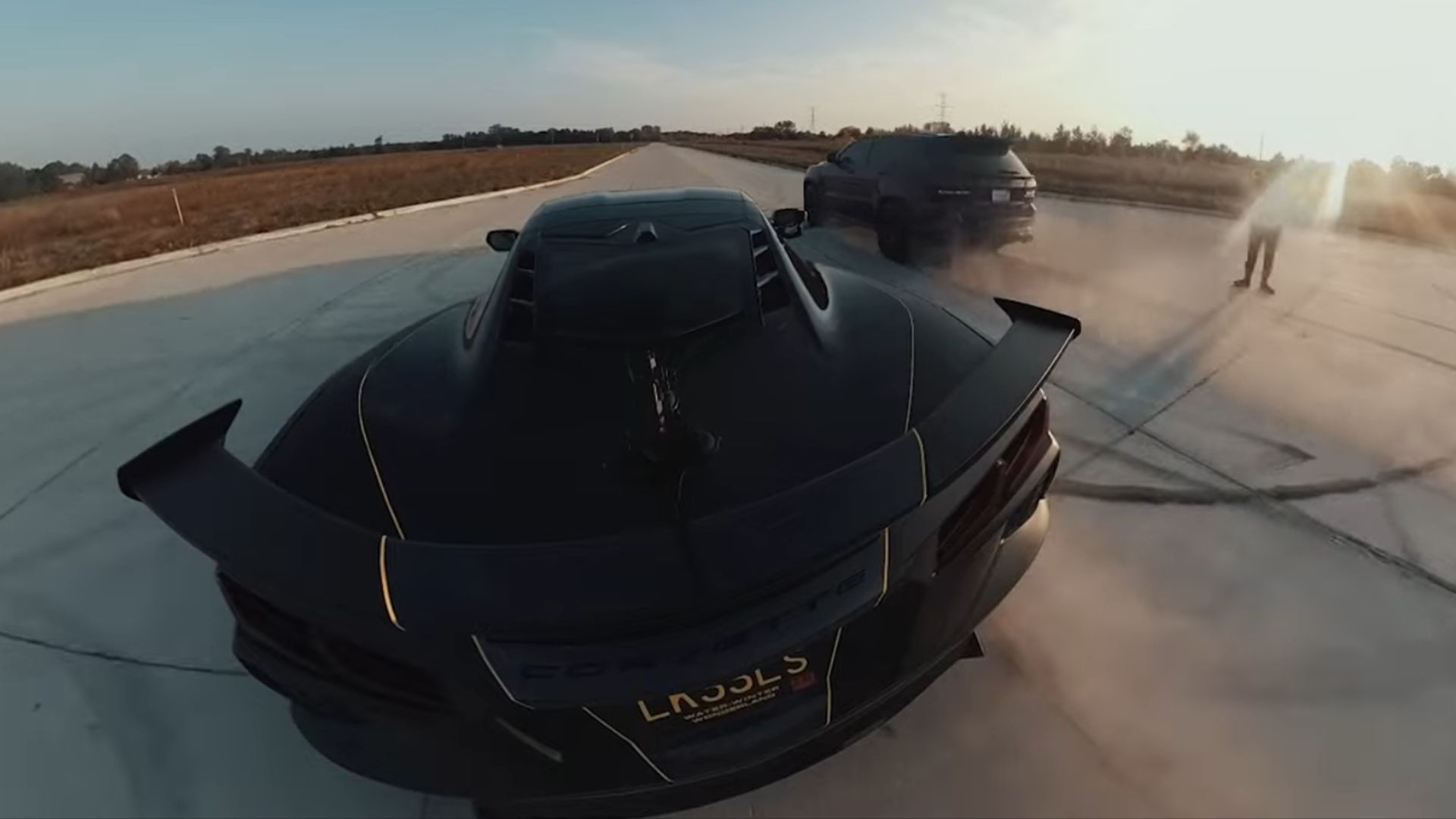 This Jeep Trackhawk Proves To A C8 Chevrolet Corvette That It's No Joke