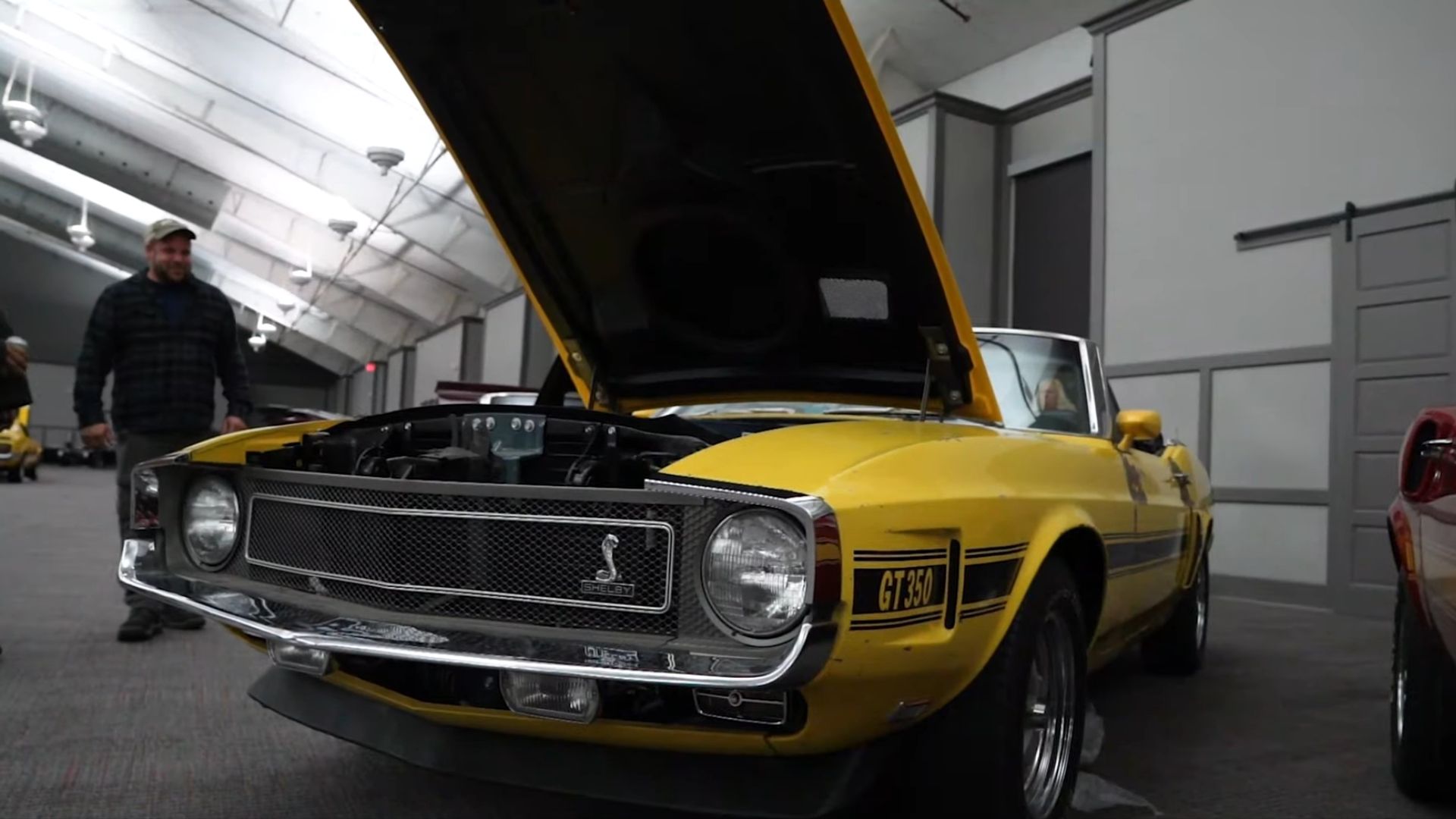 Shelby GT350 Yellow Front Quarter View