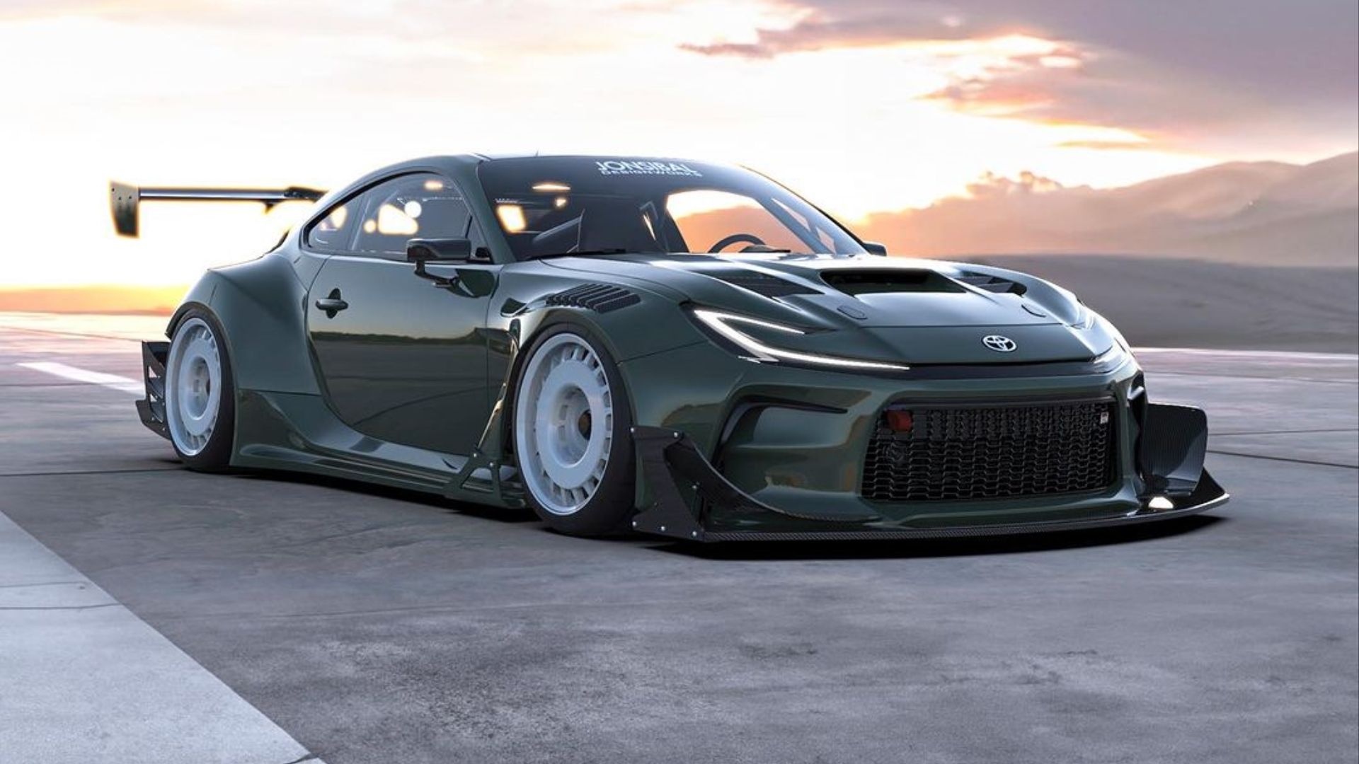 Toyota GR86 Gets Digitally Transformed Into A Widebody Stunner