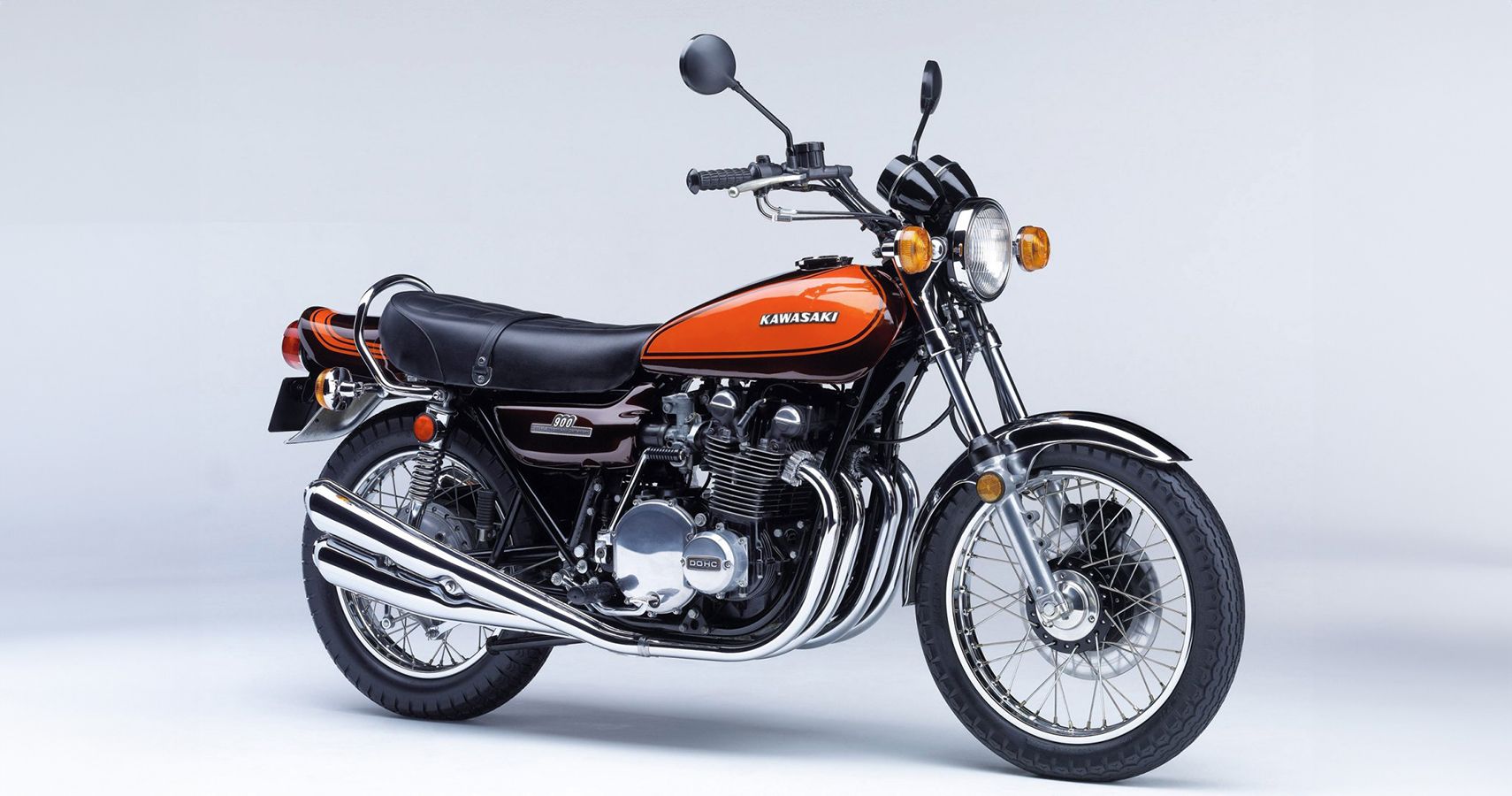 Motocicleta clássica japonesa