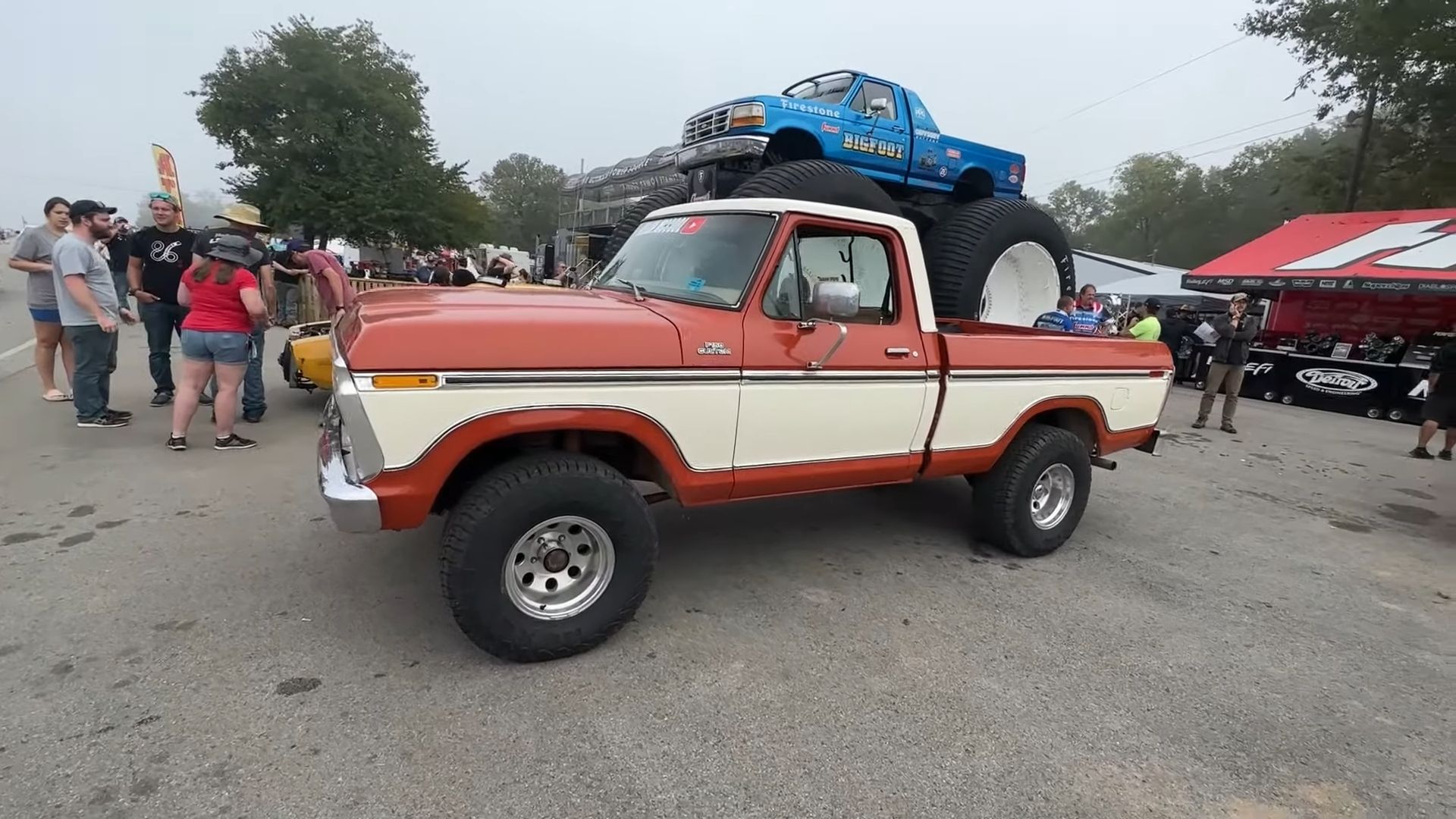 1977 Ford F-150 Barn Find Side View