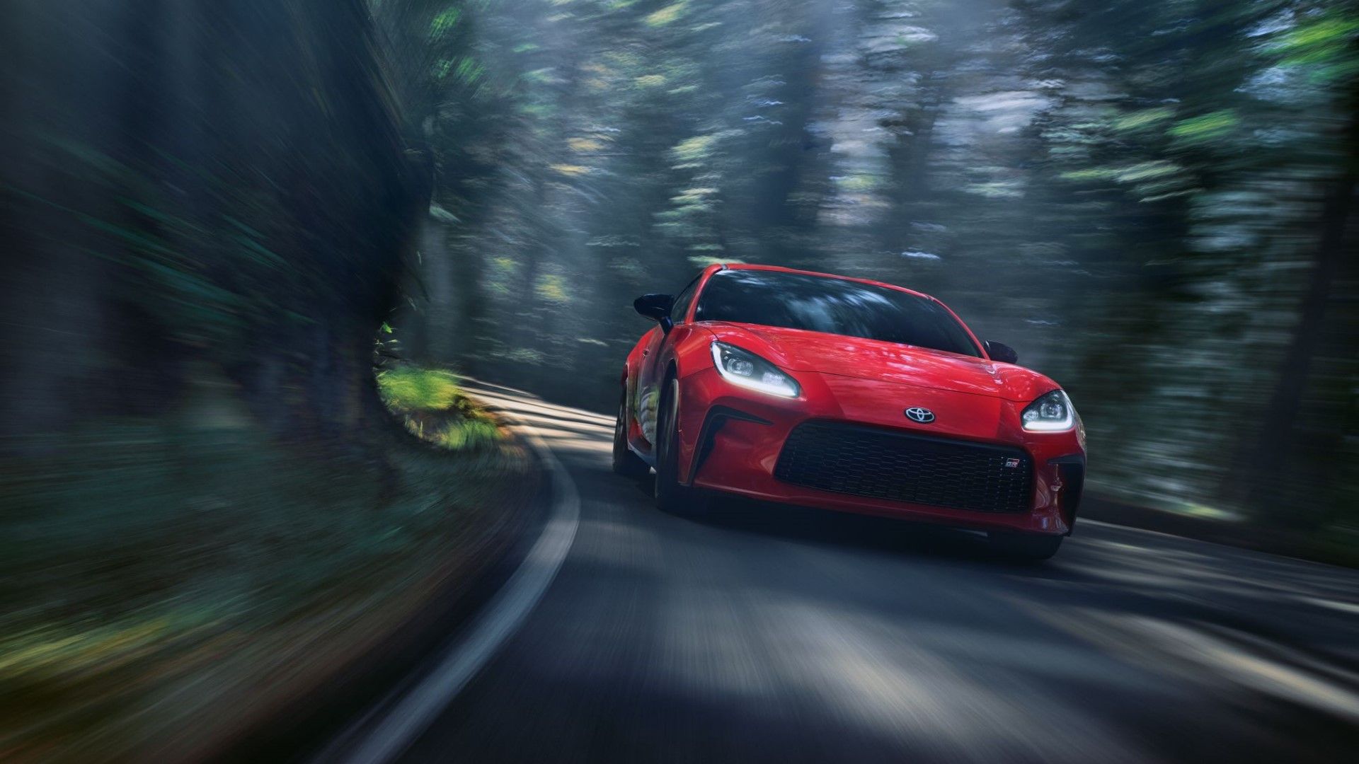 2023 Toyota GR86, vista de perfil frontal 