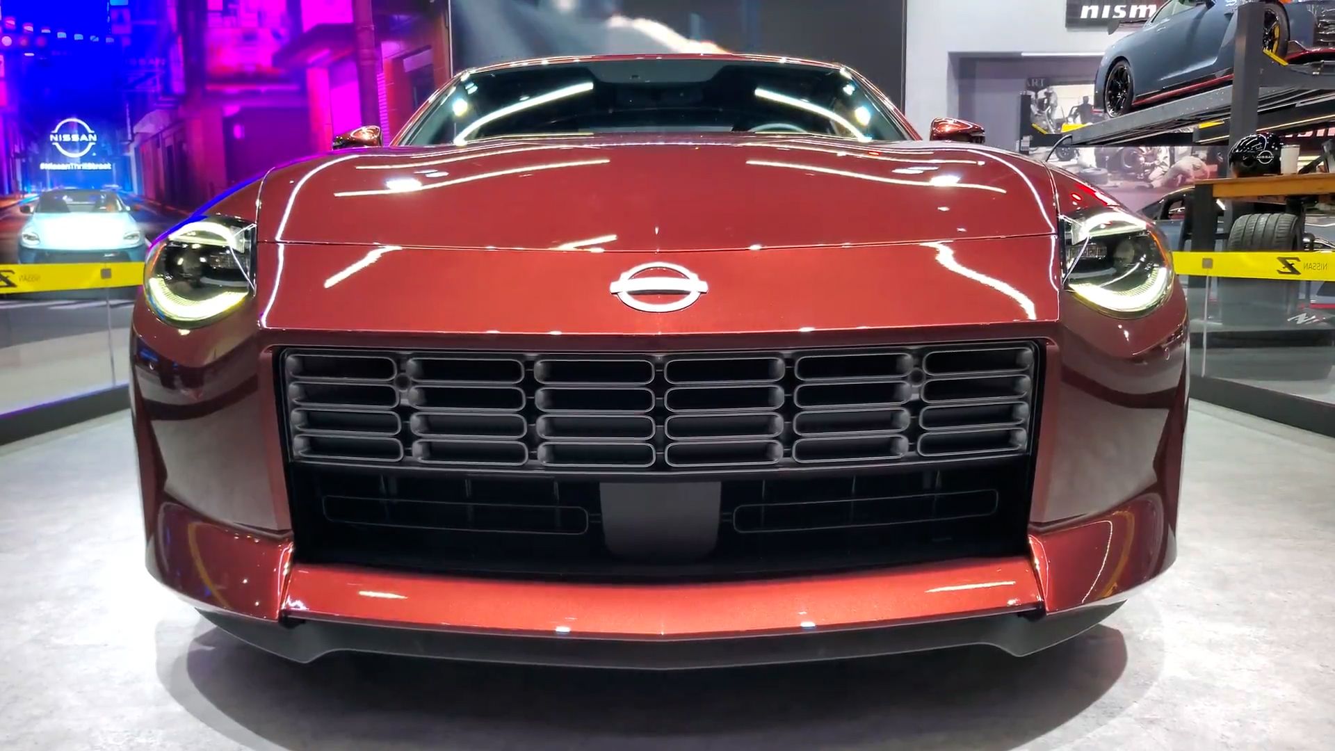 2024 Nissan NISMO Z in Red at the 2023 LA Auto Show 