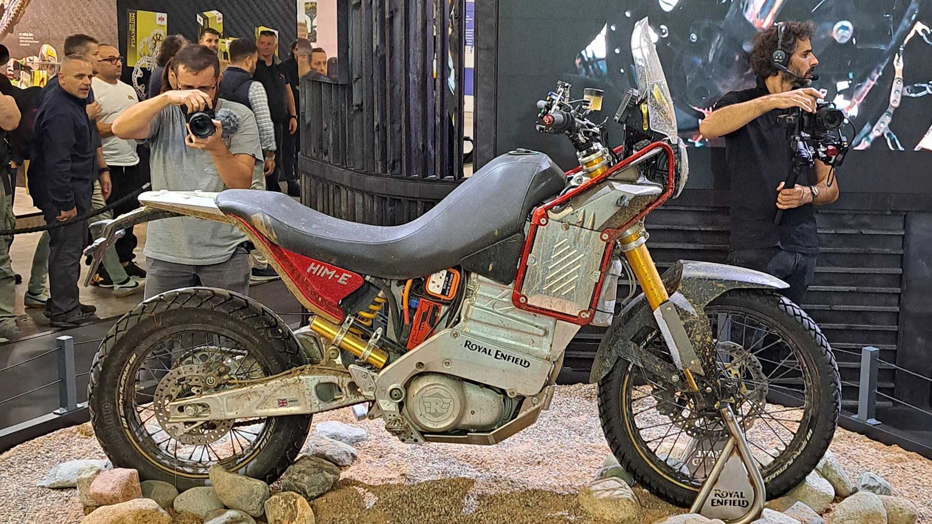 Royal Enfield Electrifies EICMA 2023 With Electric Motorcycle Concept HIME