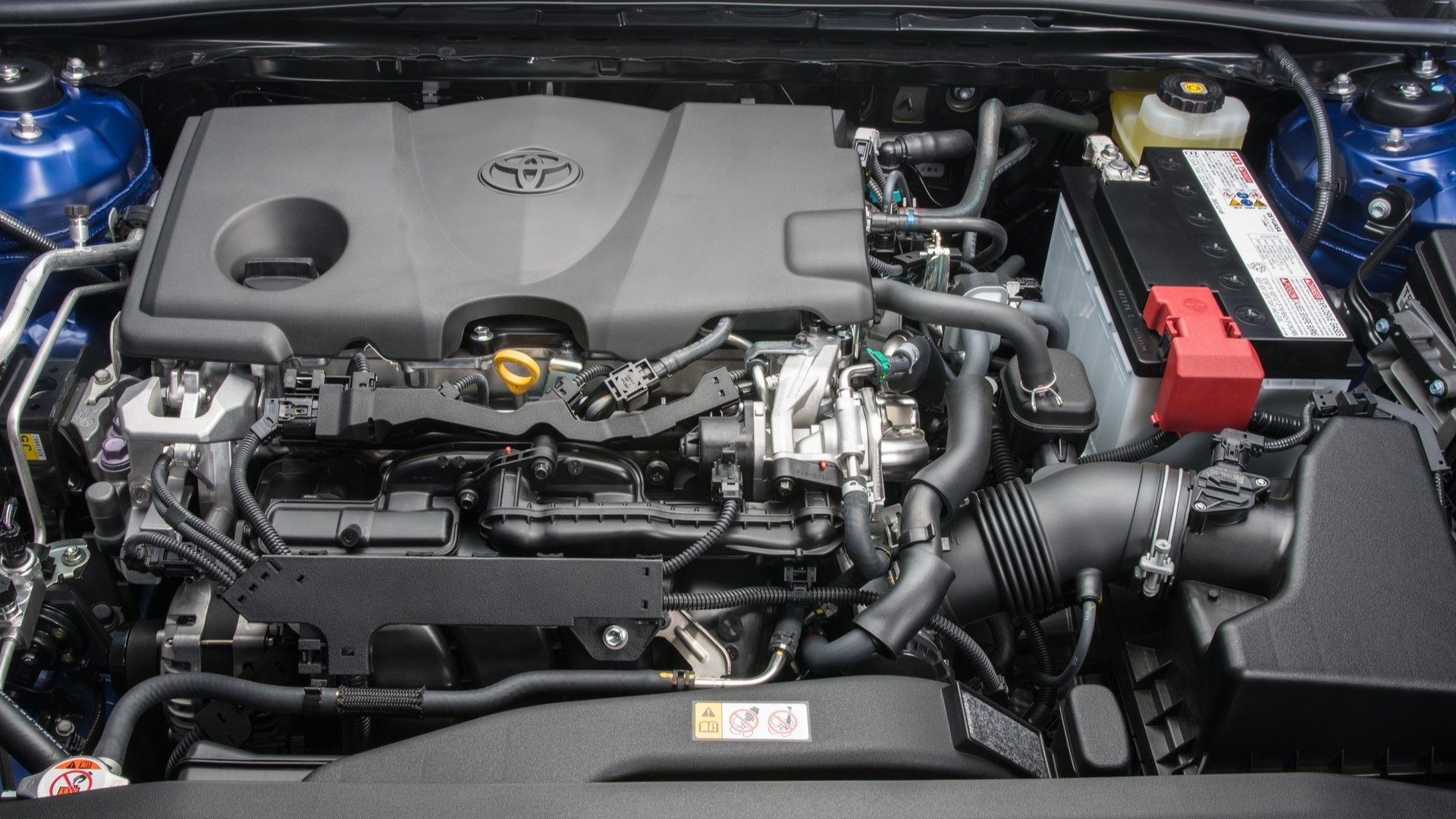 2024 Toyota Camry Engine with hood open