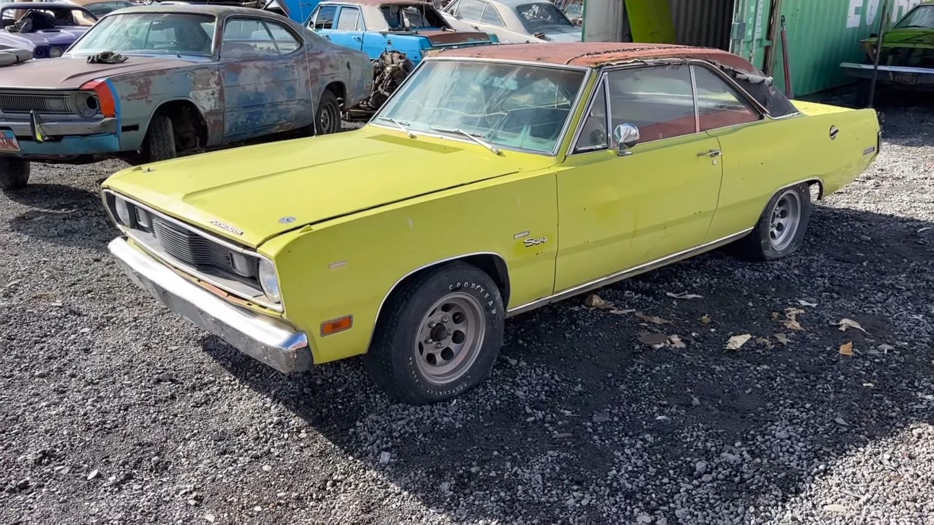 Junkyard 1971 Plymouth Scamp Is Begging For A Hemi Engine Swap mitsy-oh-no-she-s-weird-what-will-i-do-instagram