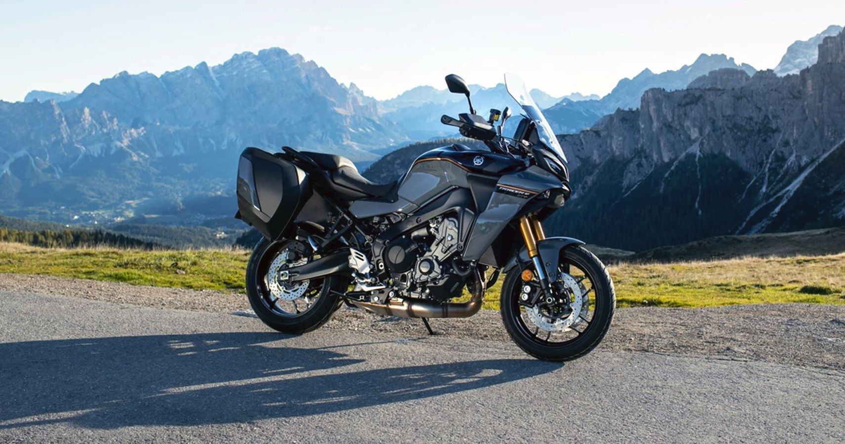 Motocicleta de aventura japonesa
