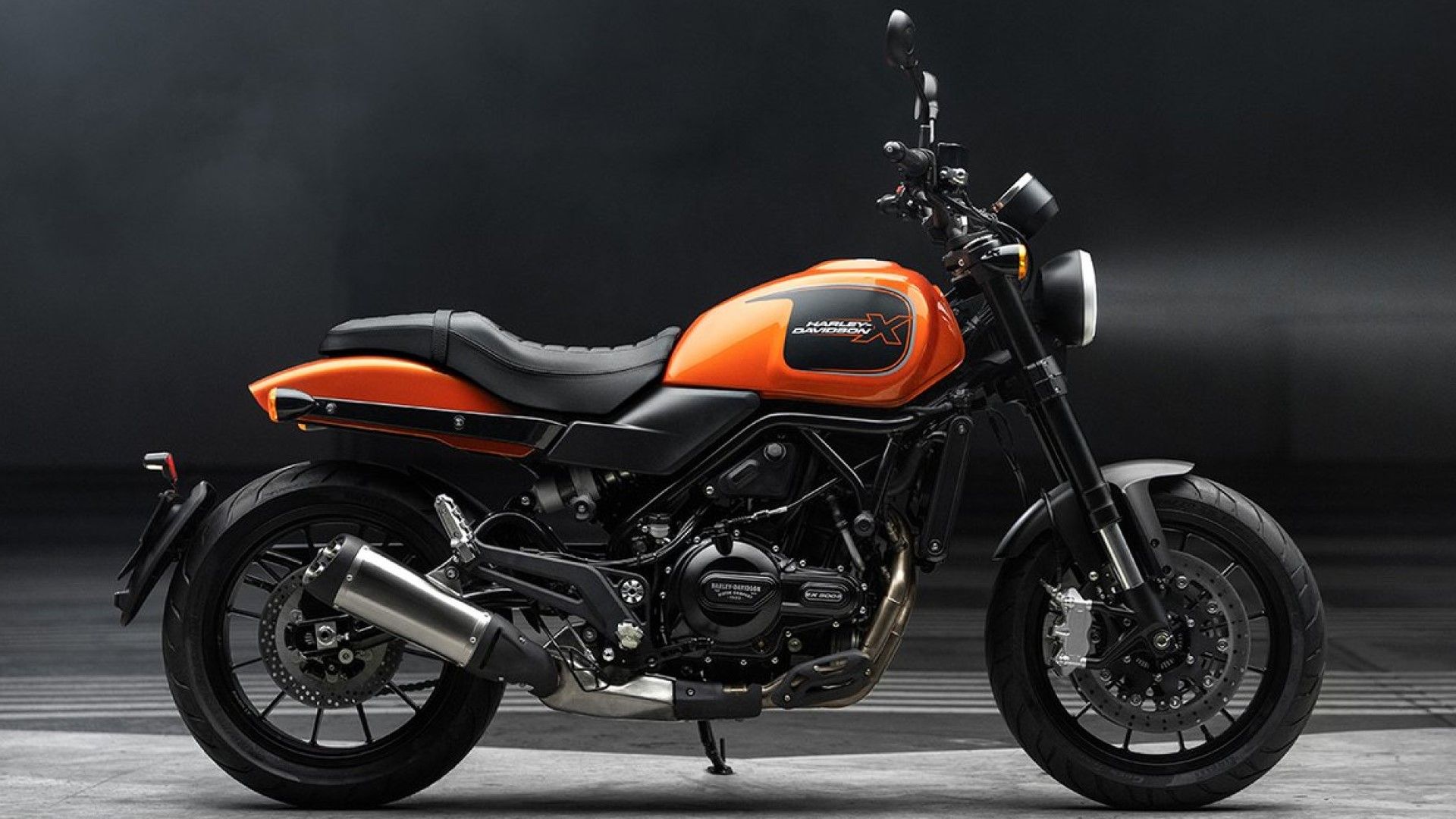 Harley-Davidson X 500 side profile view