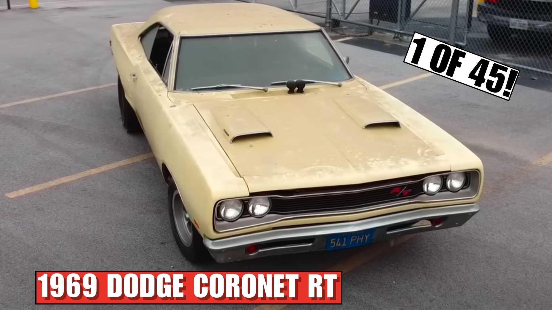 1969 Dodge Coronet RT HEMI quarter front top