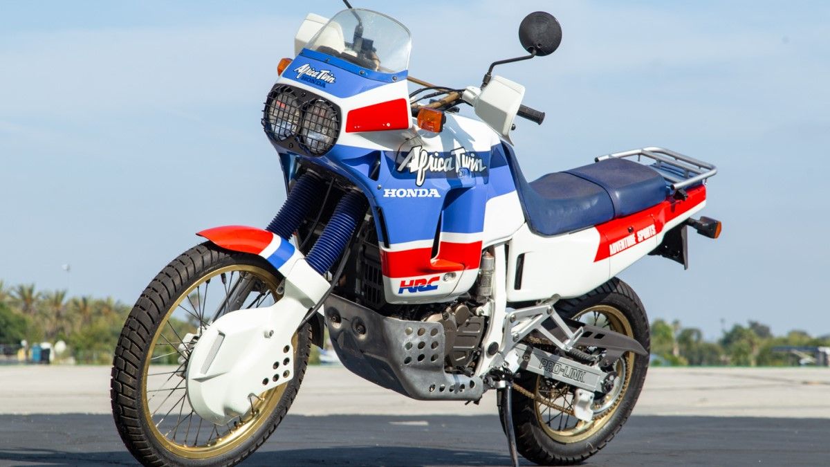 1988 Honda Africa Twin XRV650 hd papel de parede