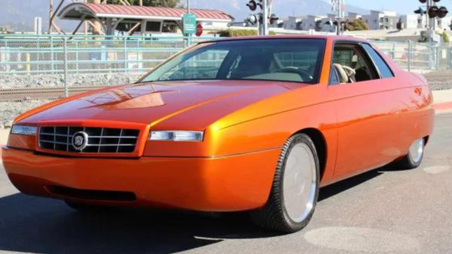 orange 1999 Cadillac EldoRODo Custom
