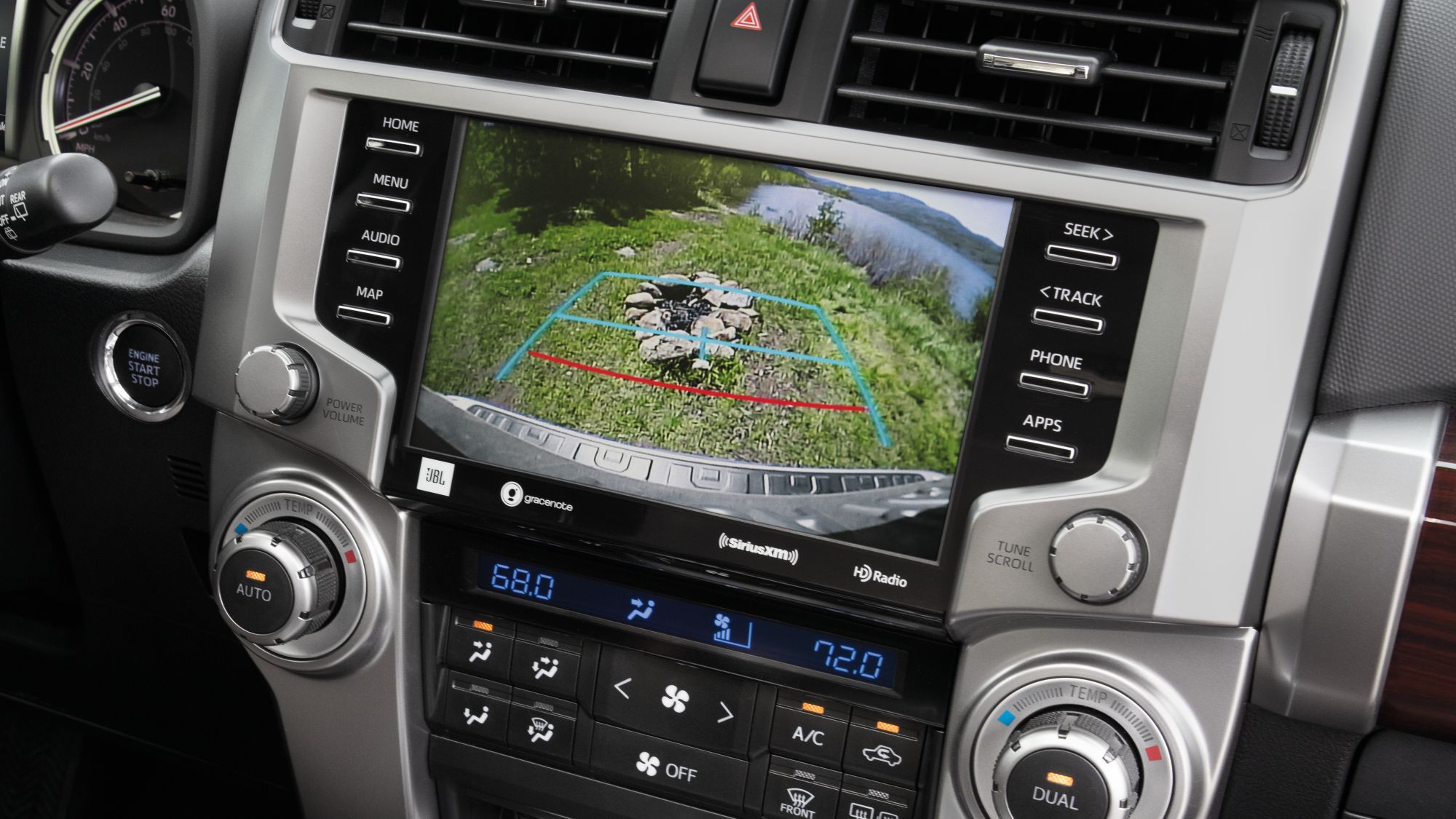 Câmera de backup Toyota 4Runner 2024