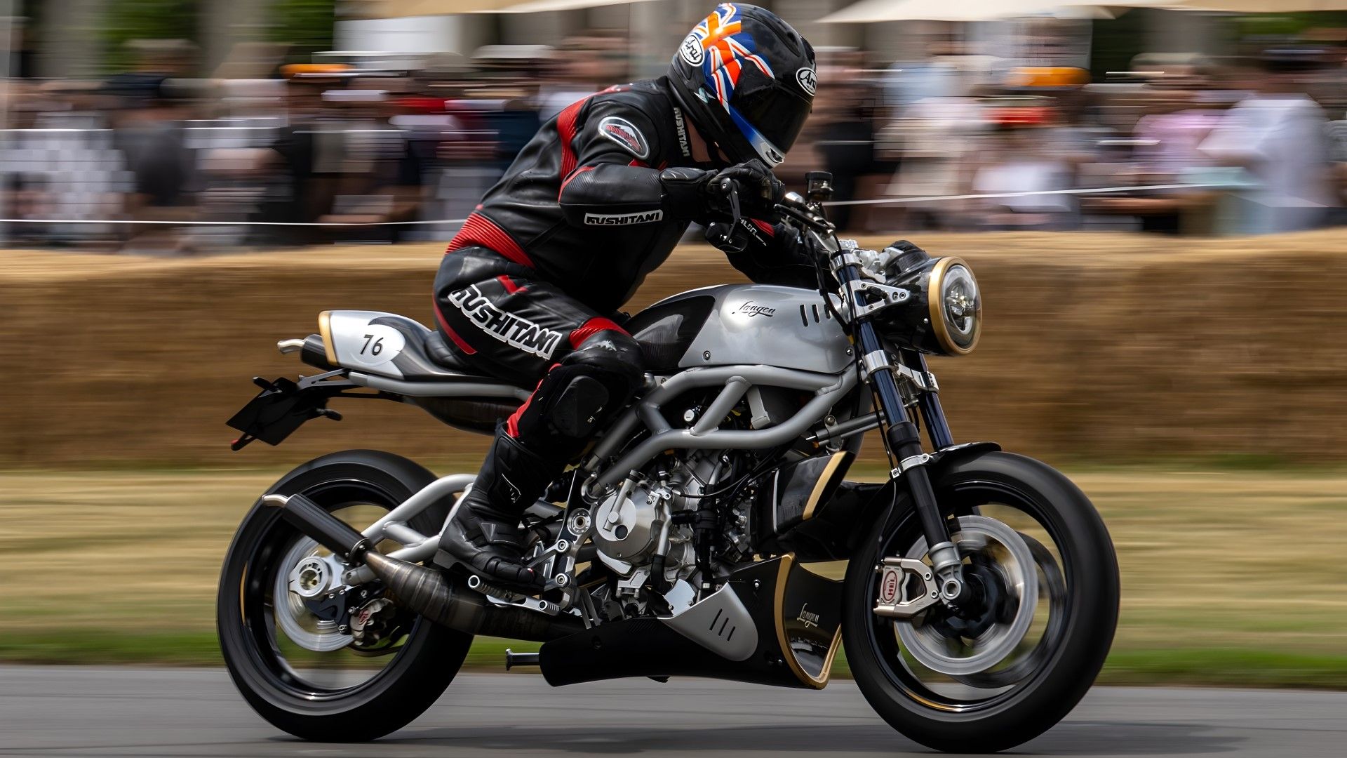 Langen Two Stroke accelerating at Goodwood Festival of Speed