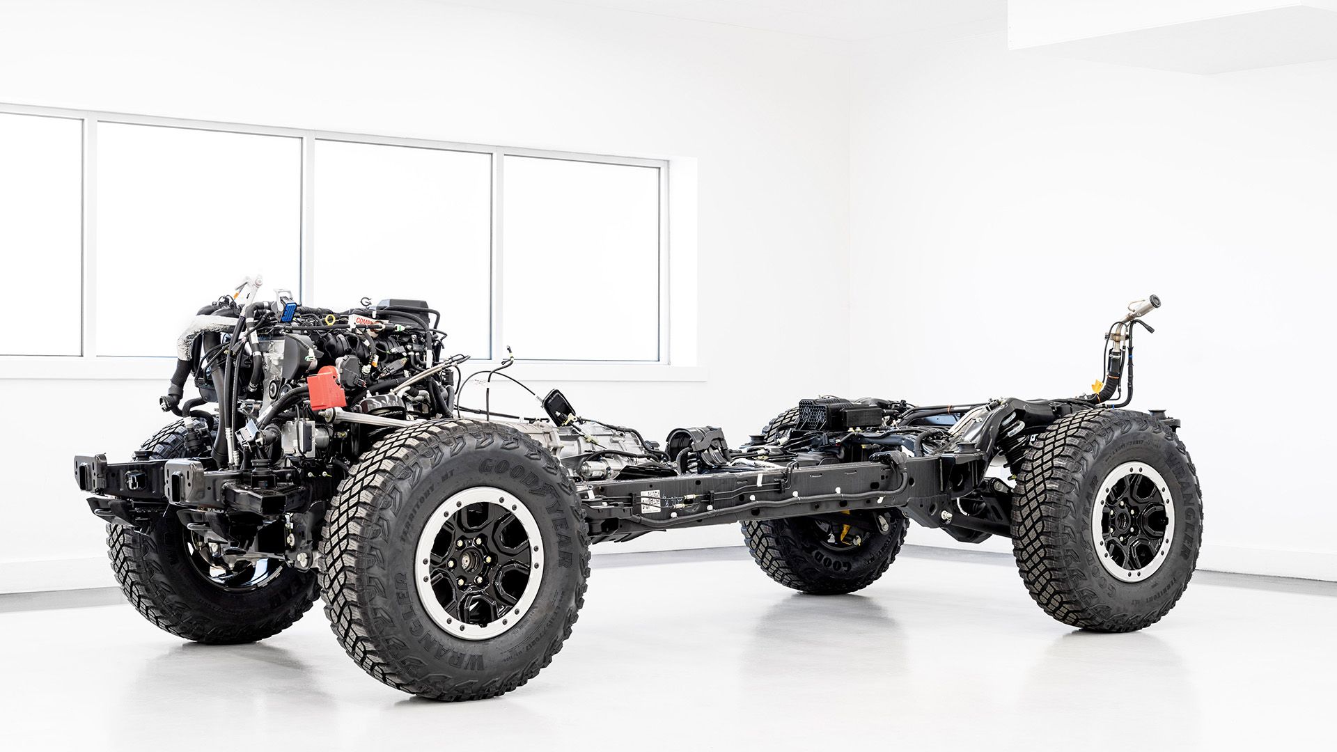 Chassi Ford Bronco com motor Ecoboost V-6
