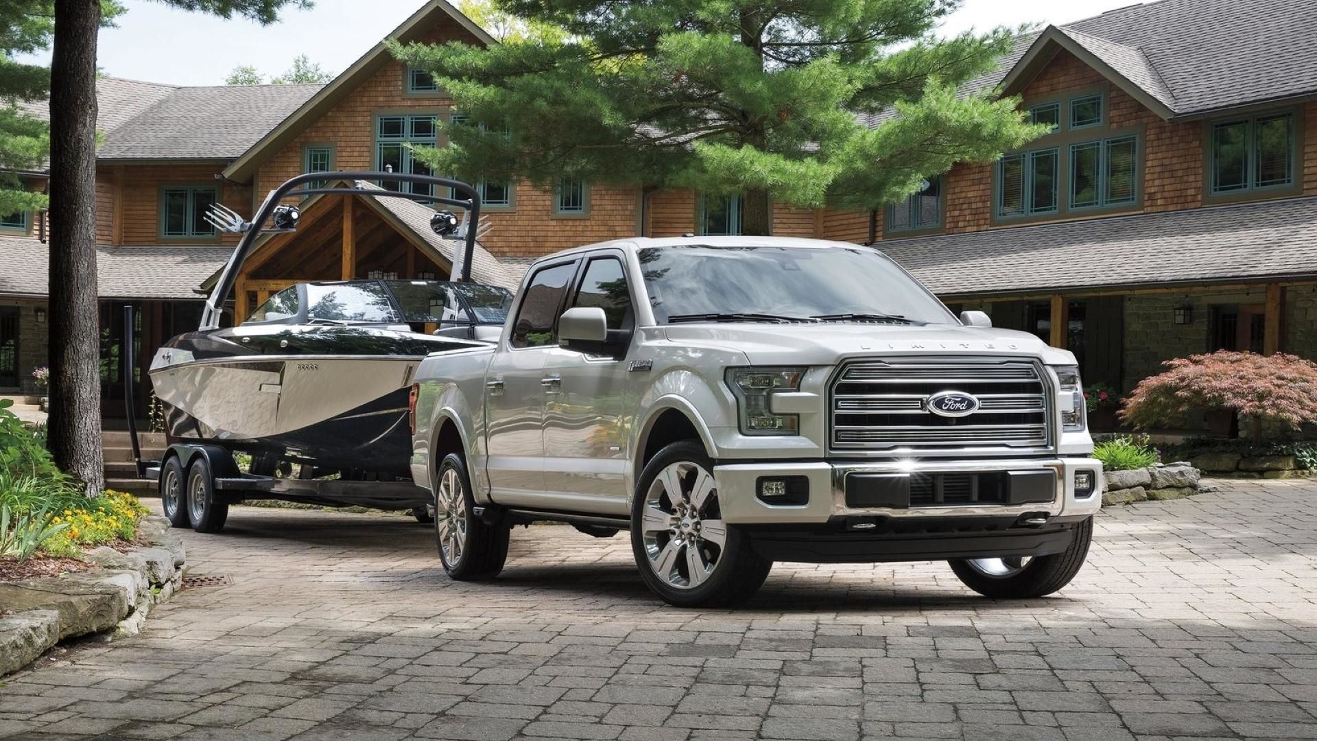 2016 Ford-F-150 Limited Trim - Front Angle