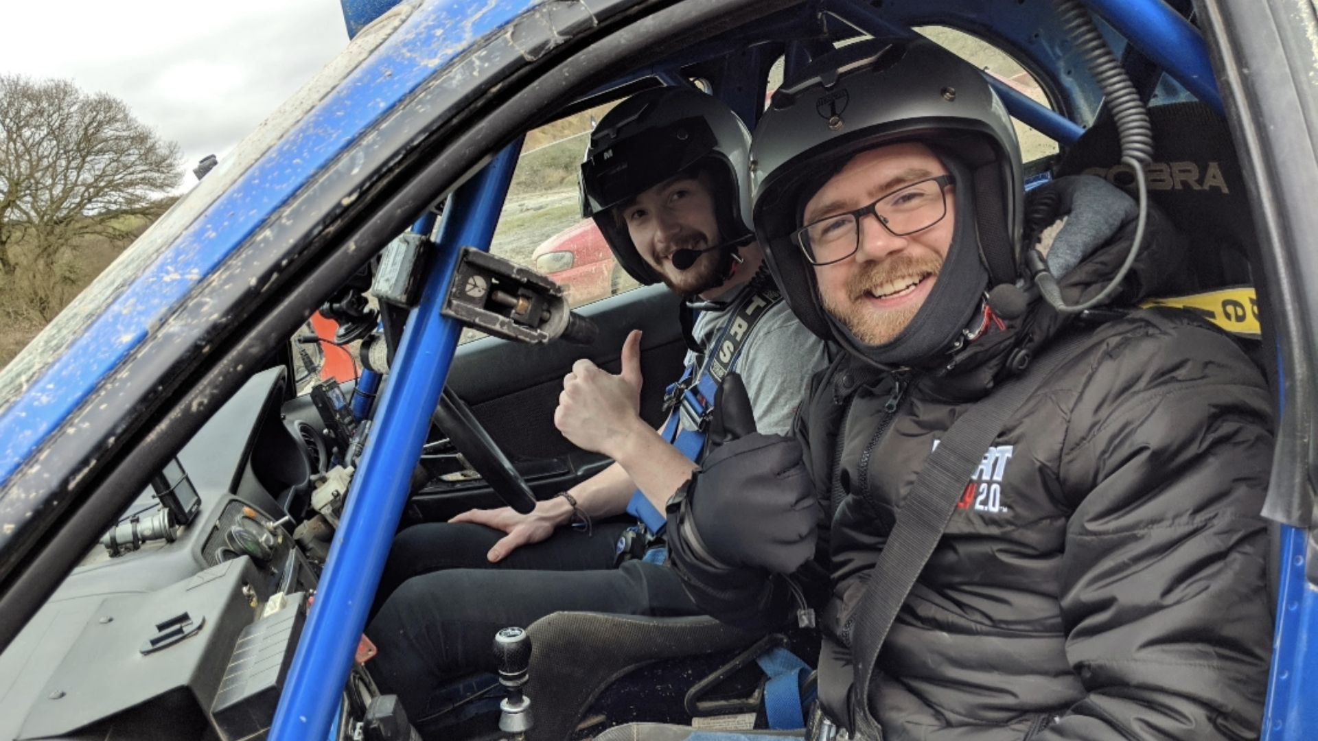 Ross Gowing Samples a Real Rally Car with Jon Armstrong