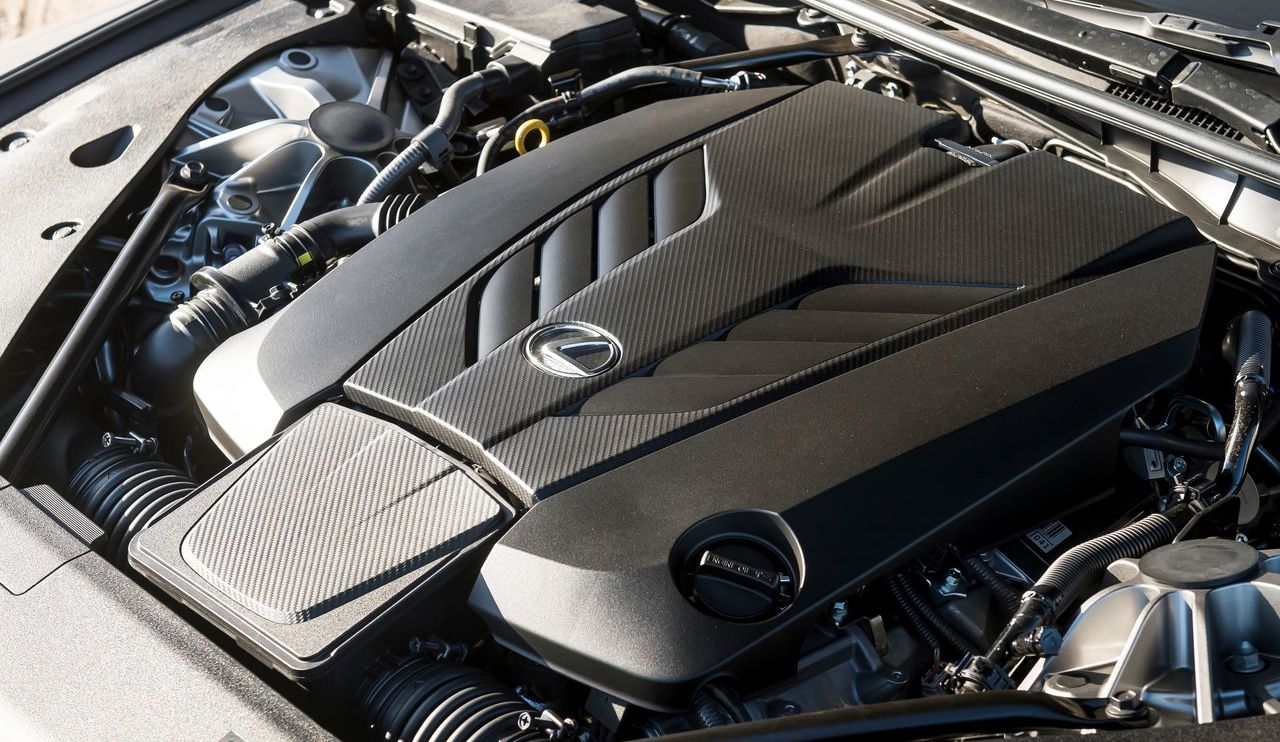 Lexus LC 500 V8 engine