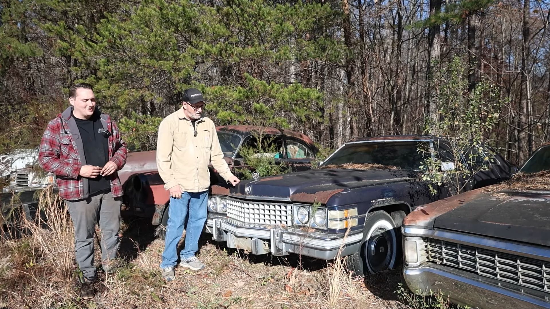 Petty's Cadillac Fleetwood Front View