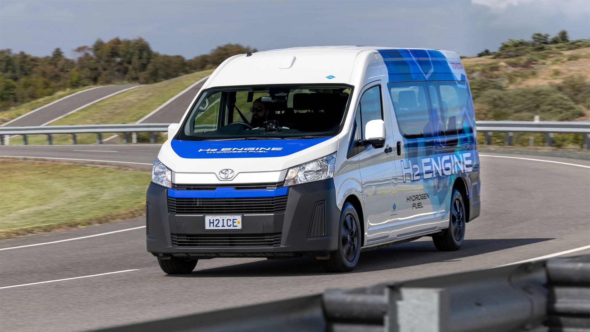 Toyota hydrogen HiAce prototype