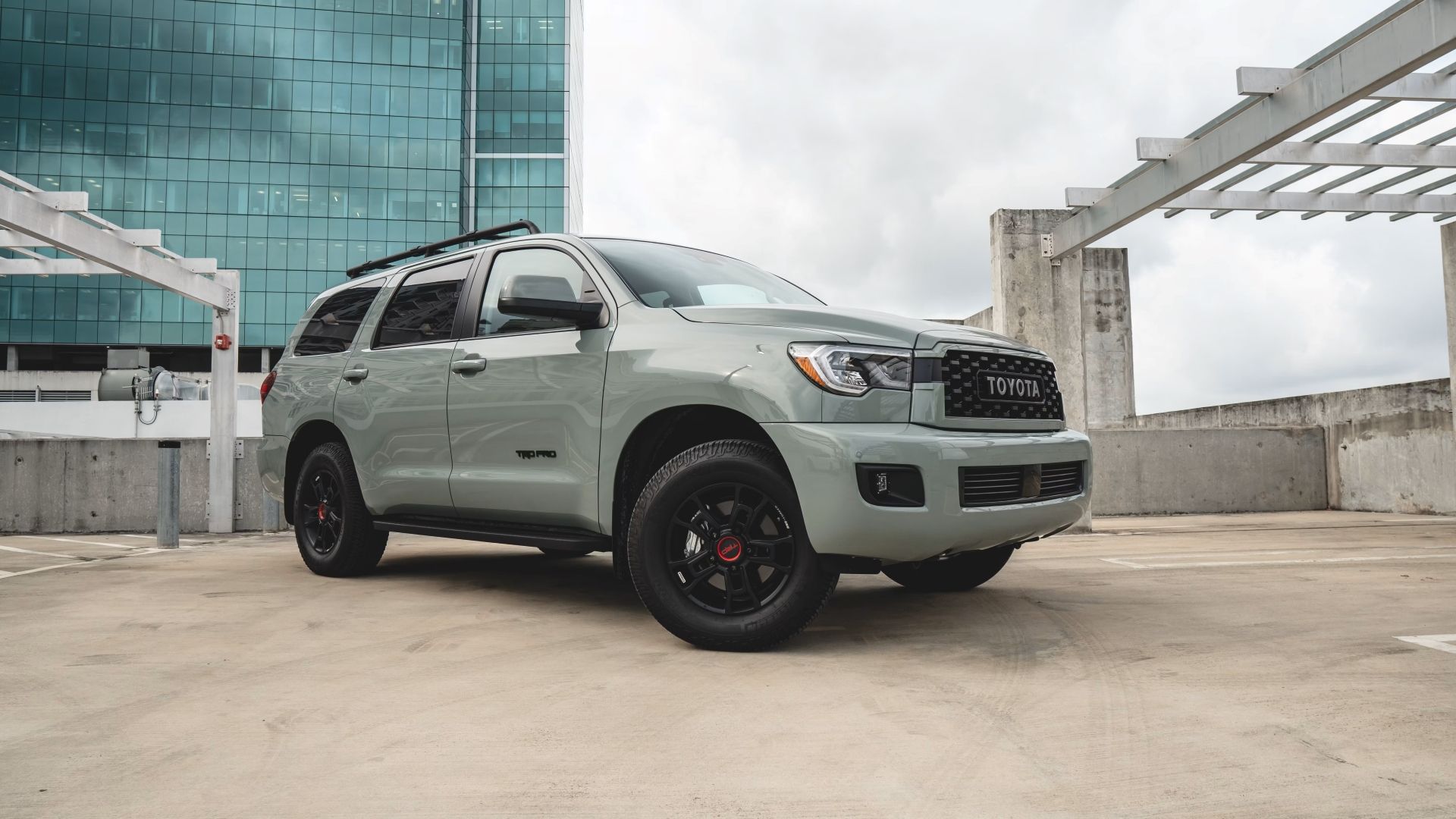 2021 Toyota Sequoia TRD Pro - Front Quarter