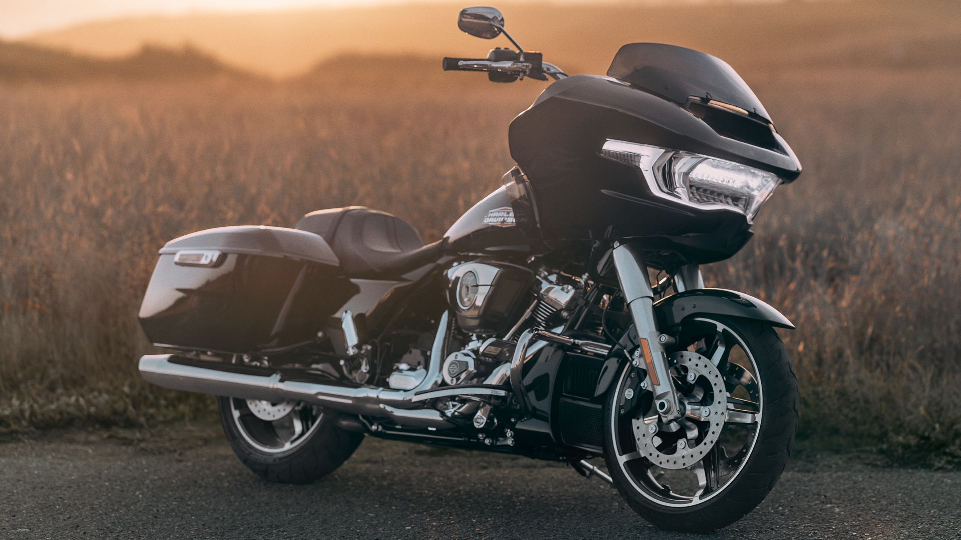 All-new 2024 Harley-Davidson FLTRX Road Glide Grand American Touring Motorcycle