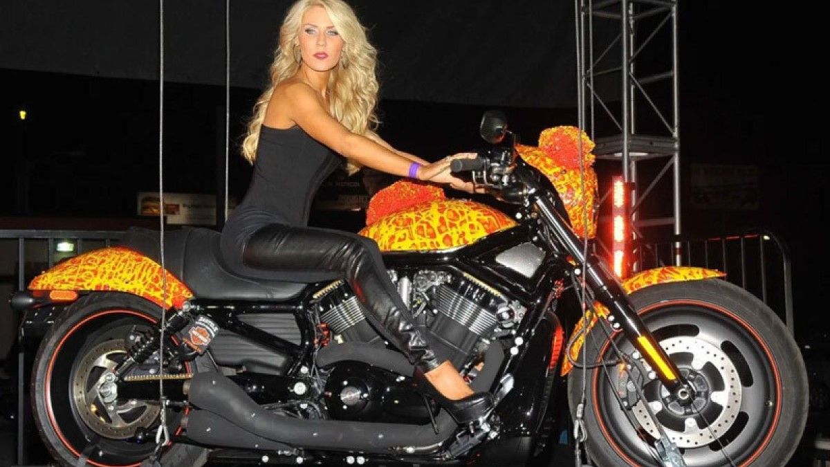 Harley-Davidson Cosmic Starship unveiling shot