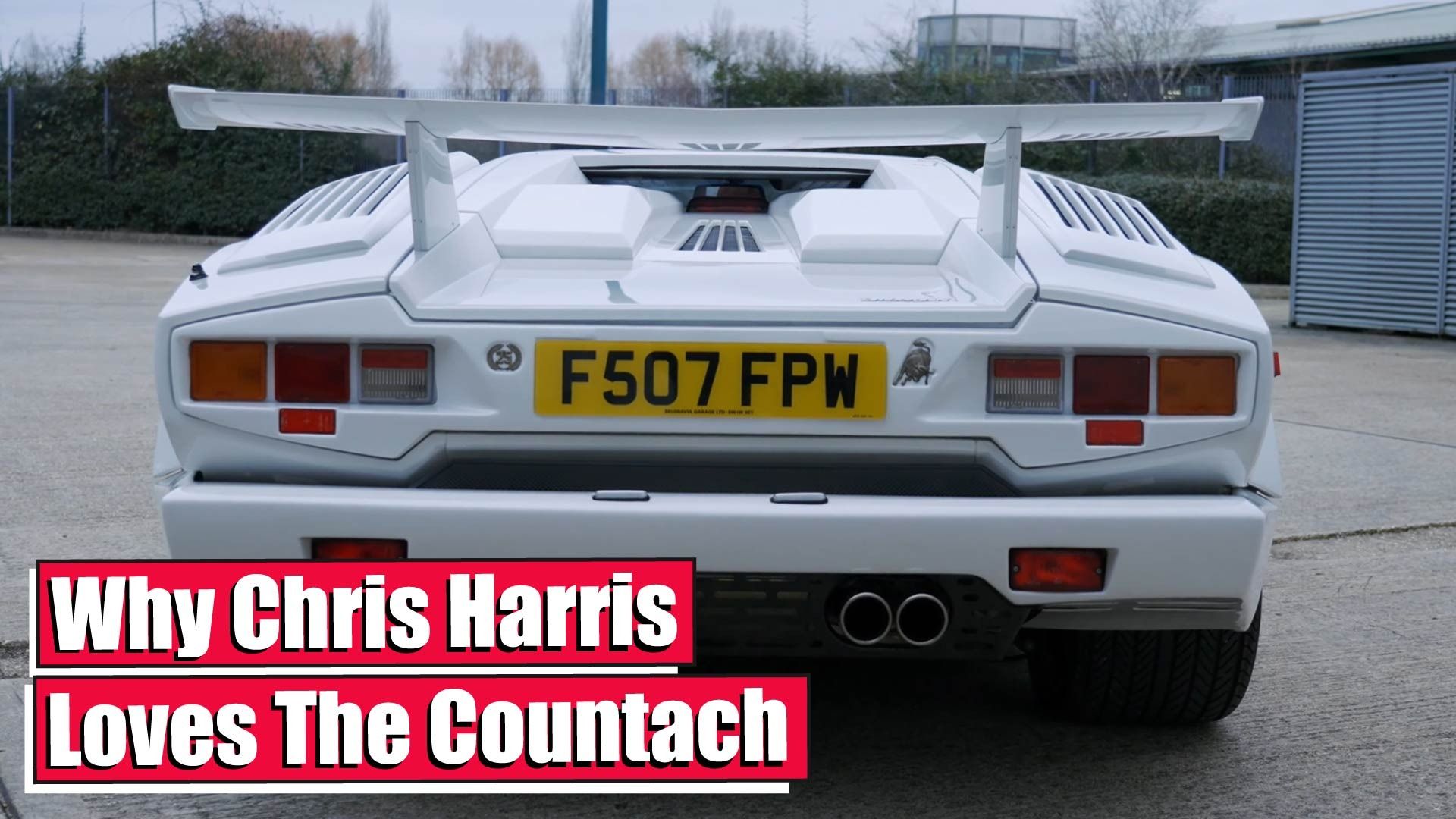 Chris Harris Lamborghini Countach