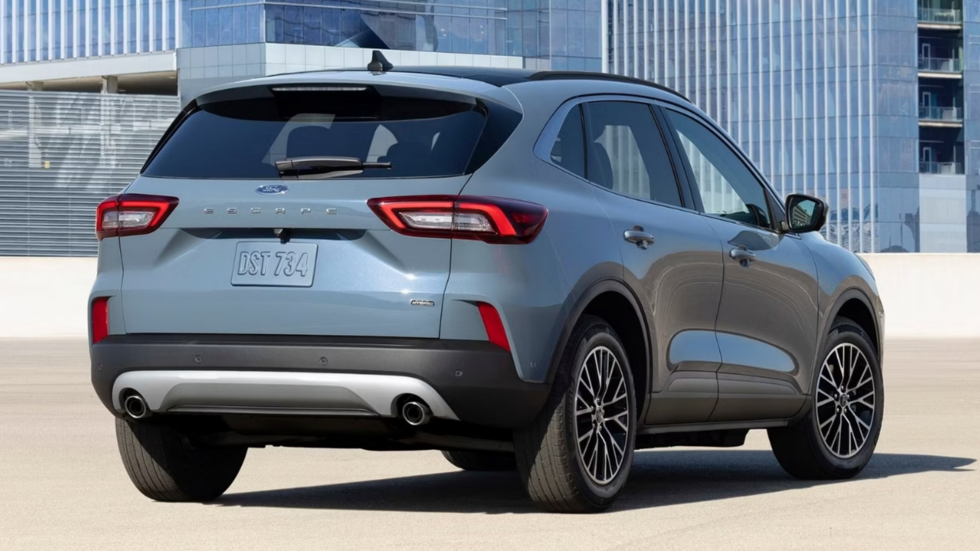 ford escape quarto traseiro cinza