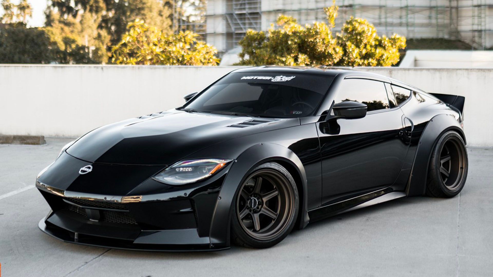 First Liberty Walk 2023 Nissan Z in the US Front three quarter