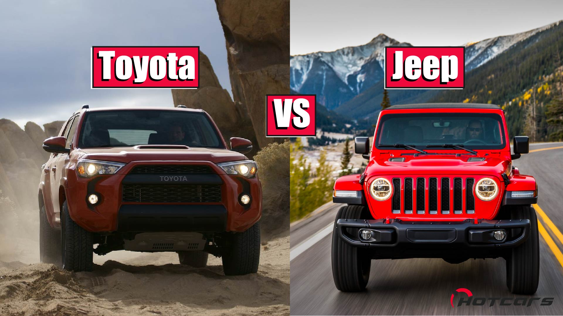 2024 Toyota 4Runner vs 2024 Jeep Wrangler