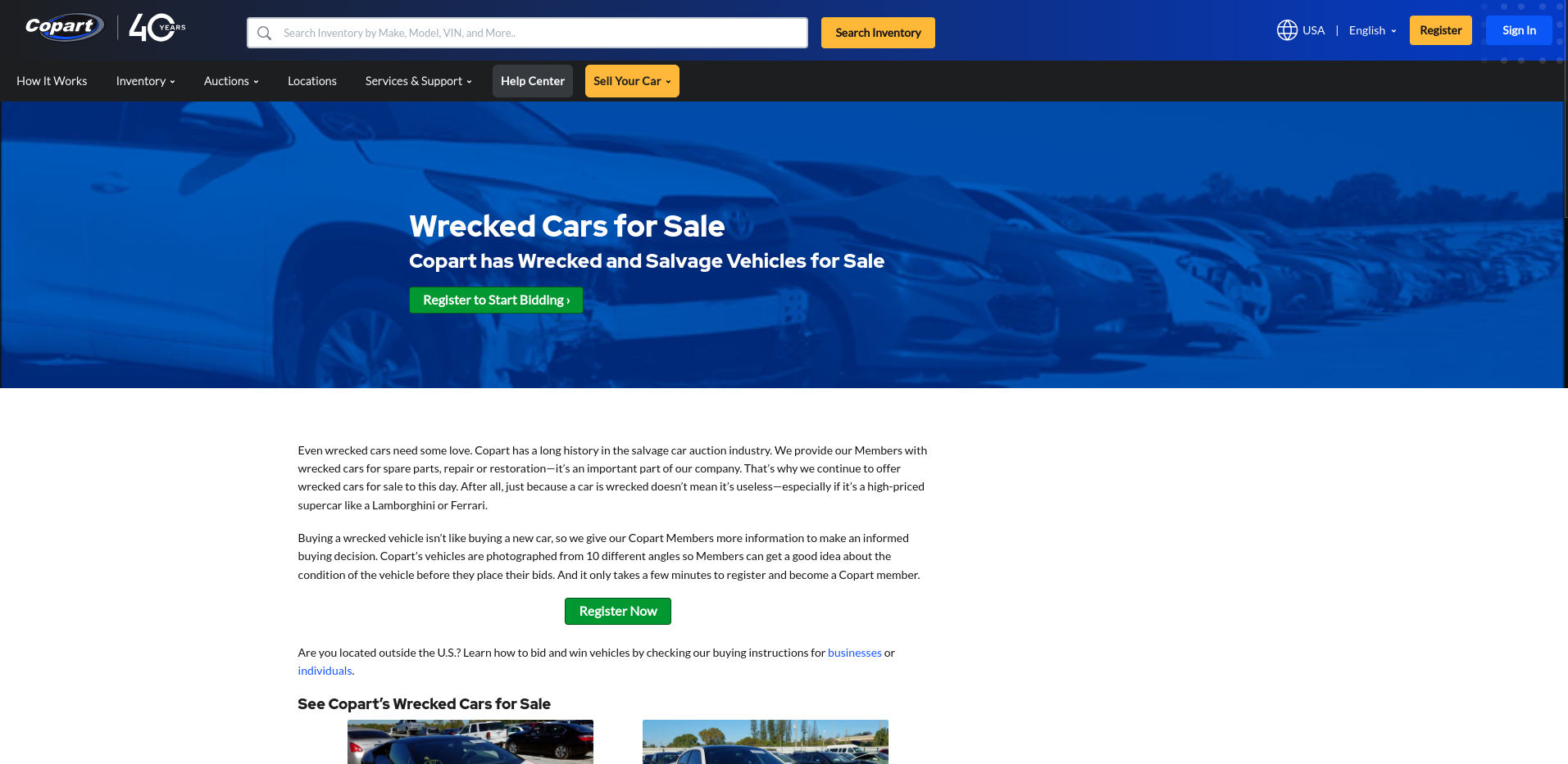 The Best sites To Find Used Damaged Cars For Sale